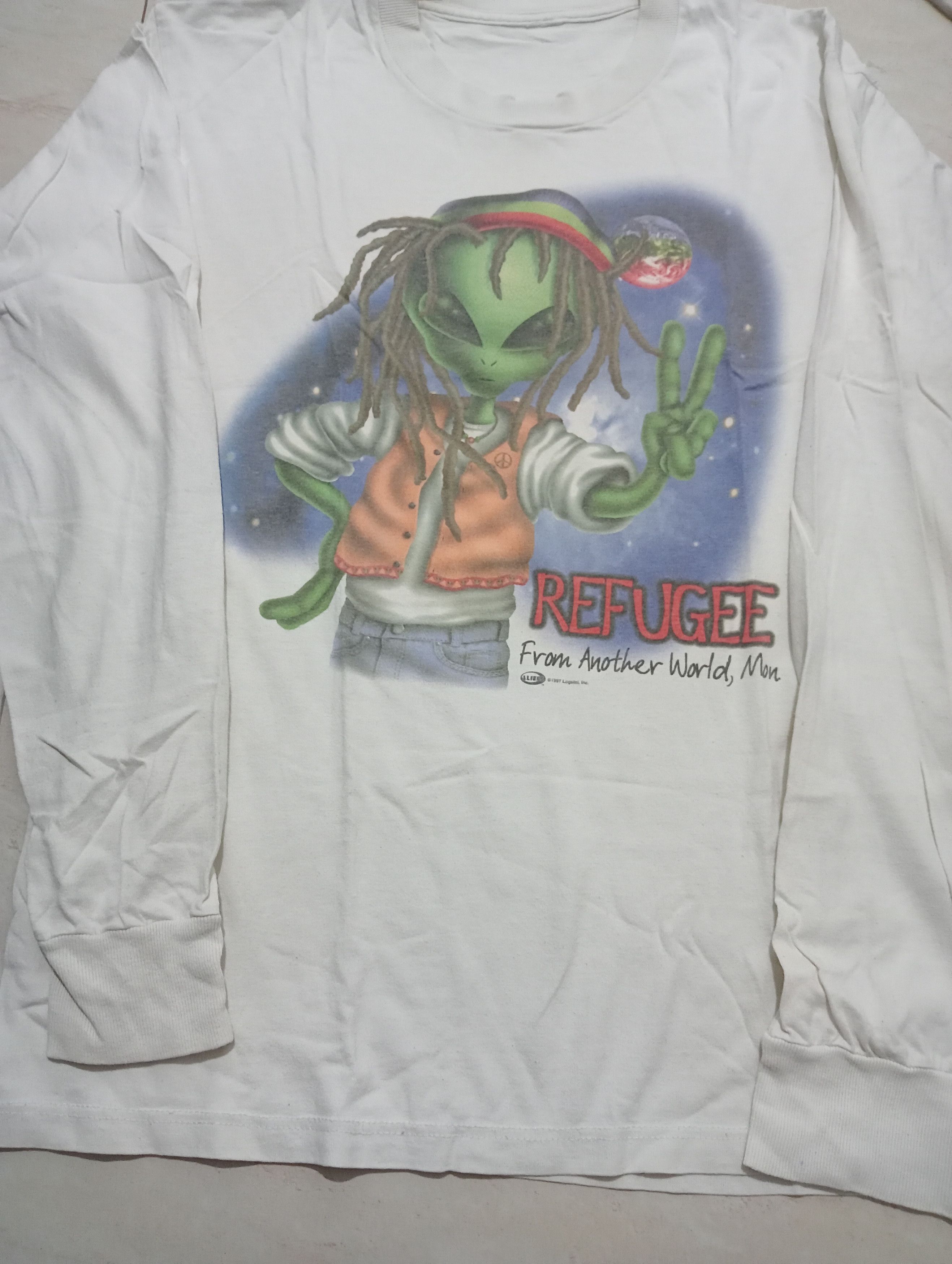 Vintage aliens x vintage x refugee Size US M / EU 48-50 / 2 - 2 Thumbnail