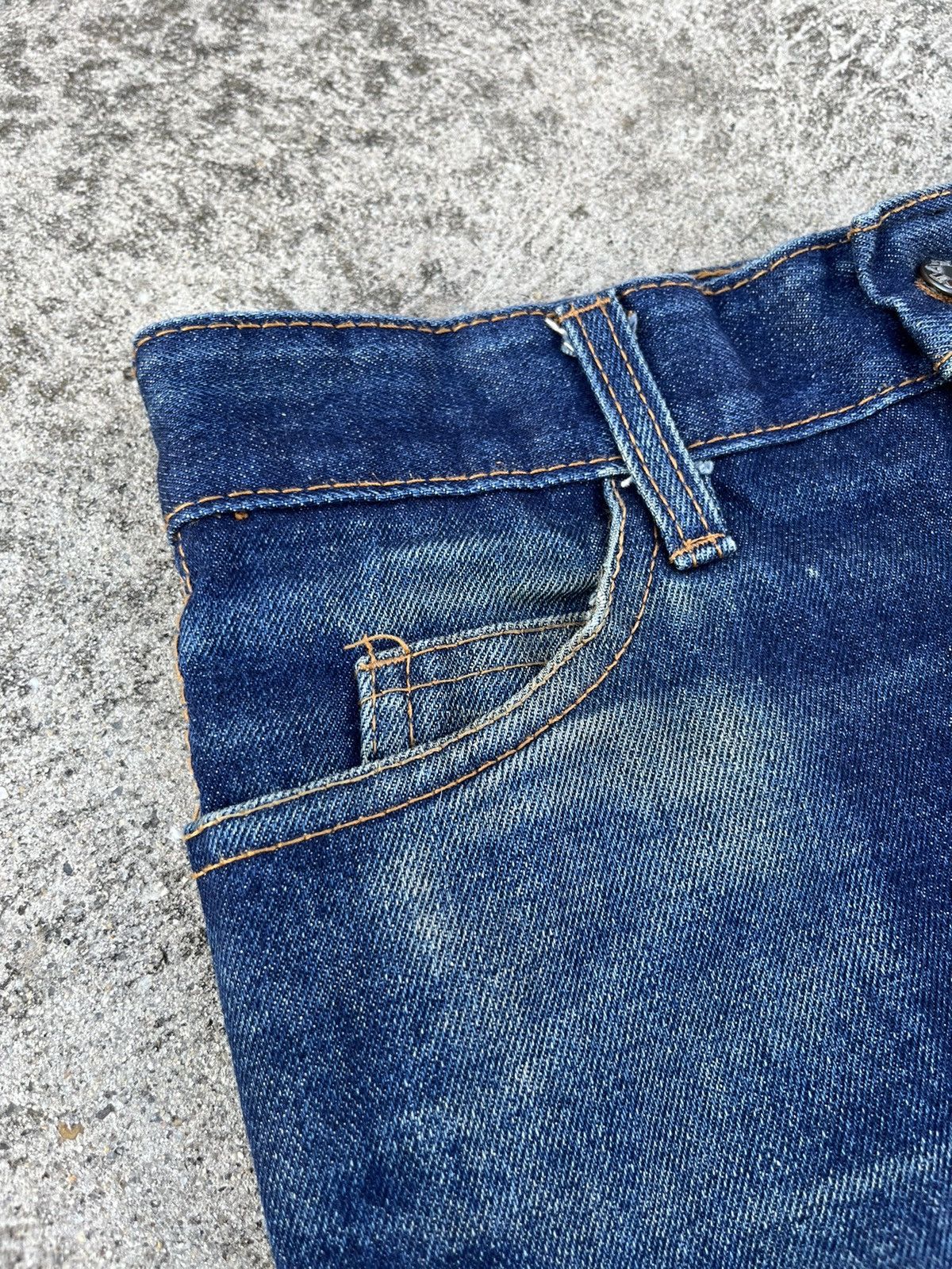Hysteric Glamour × Japanese Brand × Vintage Vintage 80’s Stanrose Wash Flared Jeans Size US 28 / EU 44 - 13 Thumbnail