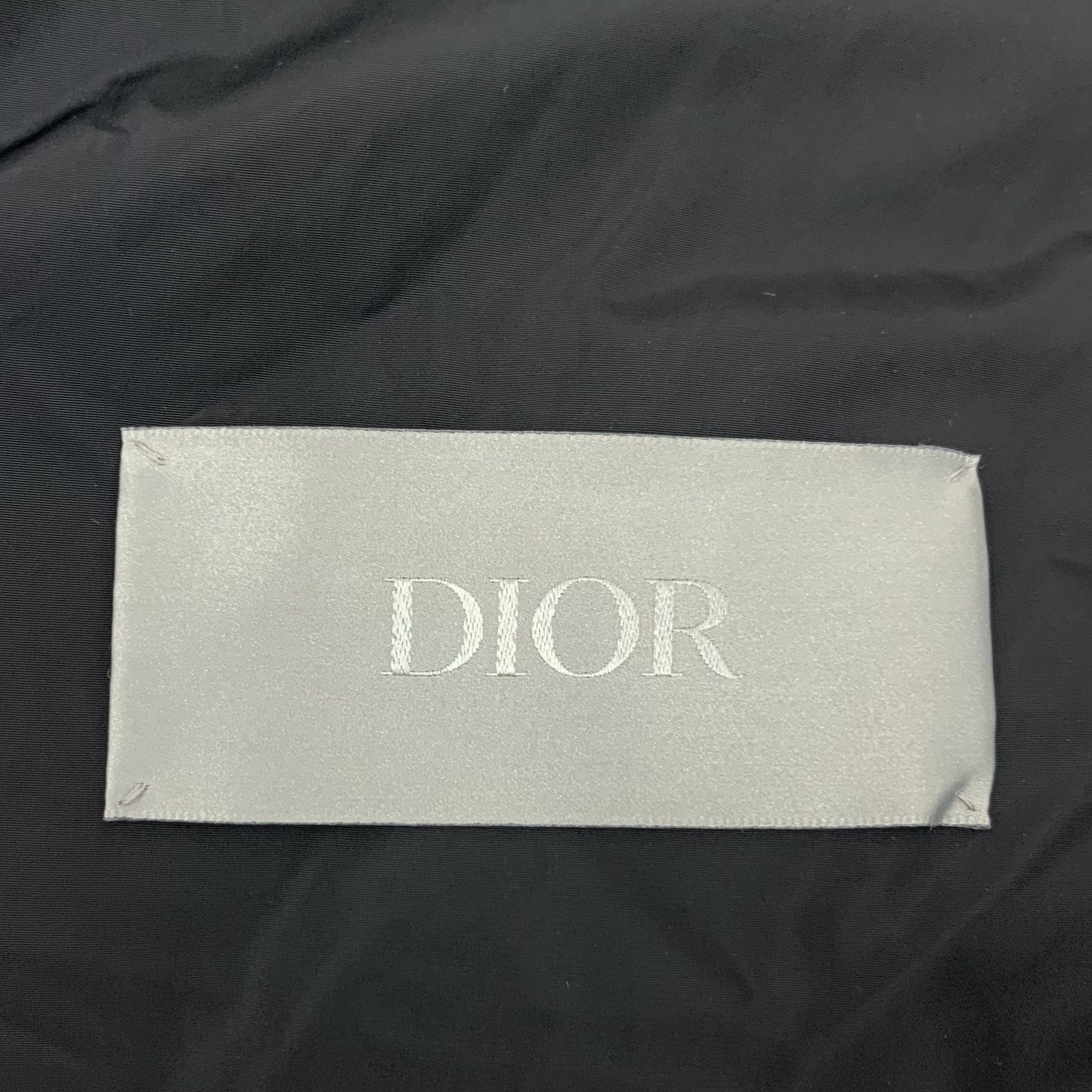 Dior Dior Logo Down Jacket Navy (L) Size US L / EU 52-54 / 3 - 6 Thumbnail