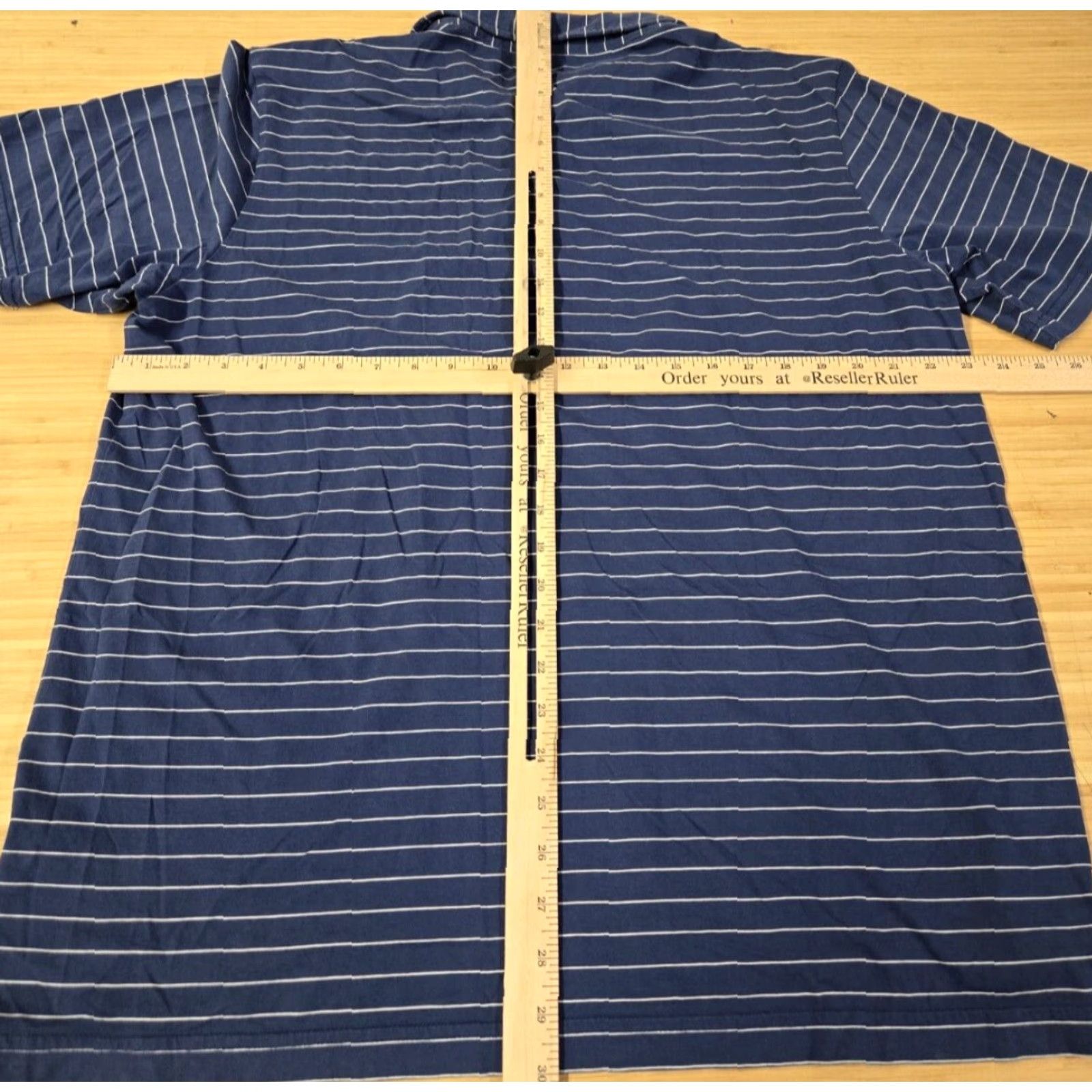 Peter Millar Peter Millar Seaside Polo Shirt Men's XL Blue Striped Polo Shirt Casual Golf Rope Beach Size US XL / EU 56 / 4 - 5 Thumbnail