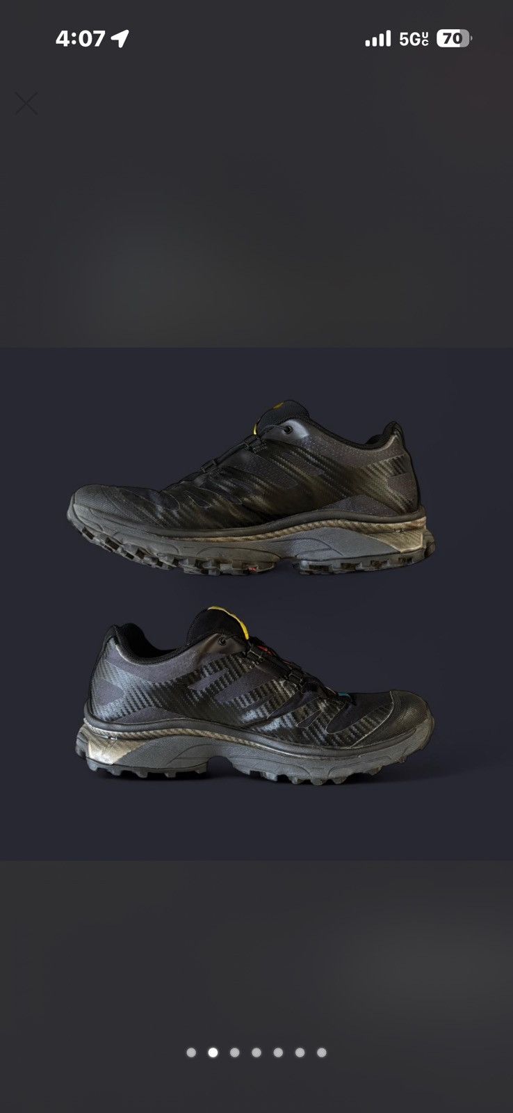 Salomon salomon xt4 og black Size US 11 / EU 44 - 2 Thumbnail
