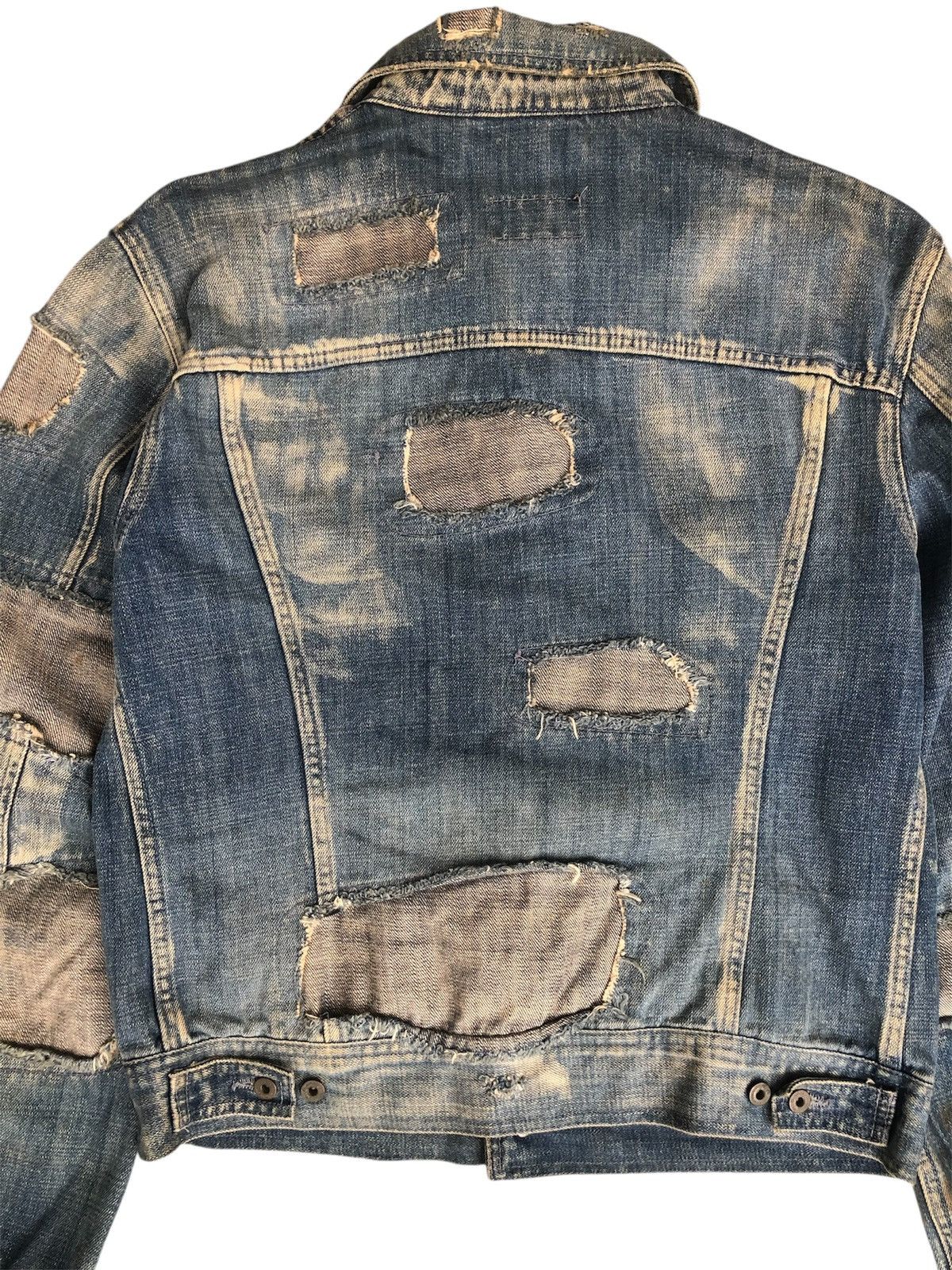 Dolce & Gabbana Dolce & Gabbana Boro Patchwork Distressed Denim Size US M / EU 48-50 / 2 - 9 Thumbnail