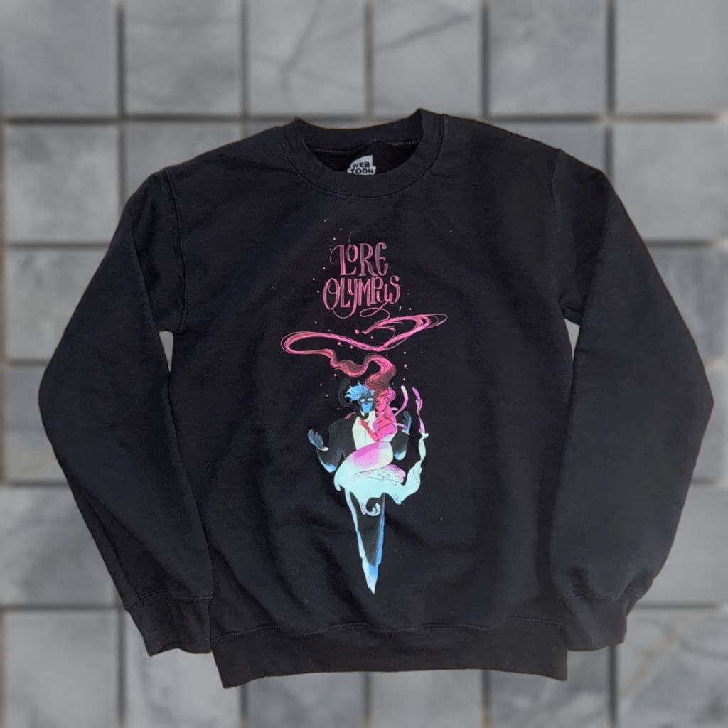 Vintage Web Toon Lore Olympus Crewneck Sweater Men Small Black Pullover Shirt (Crew Neck) Size US S / EU 44-46 / 1 - 1 Thumbnail