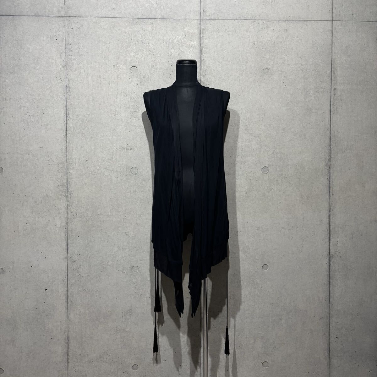 Ann Demeulemeester Ann Demeulemeester 2012SS Tassel Vest Size S / US 4 / IT 40 - 2 Thumbnail