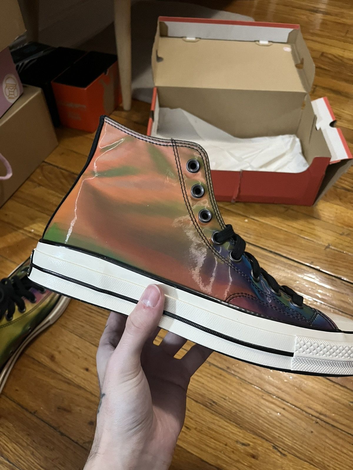 Converse Converse iridescent chucks Size US 9 / EU 42 - 13 Thumbnail