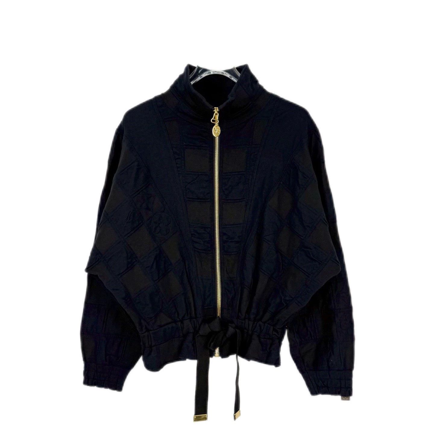 Louis Vuitton LV Blue Monogram Silk Cotton Jacket - dmc Size US L / EU 52-54 / 3 - 1 Thumbnail