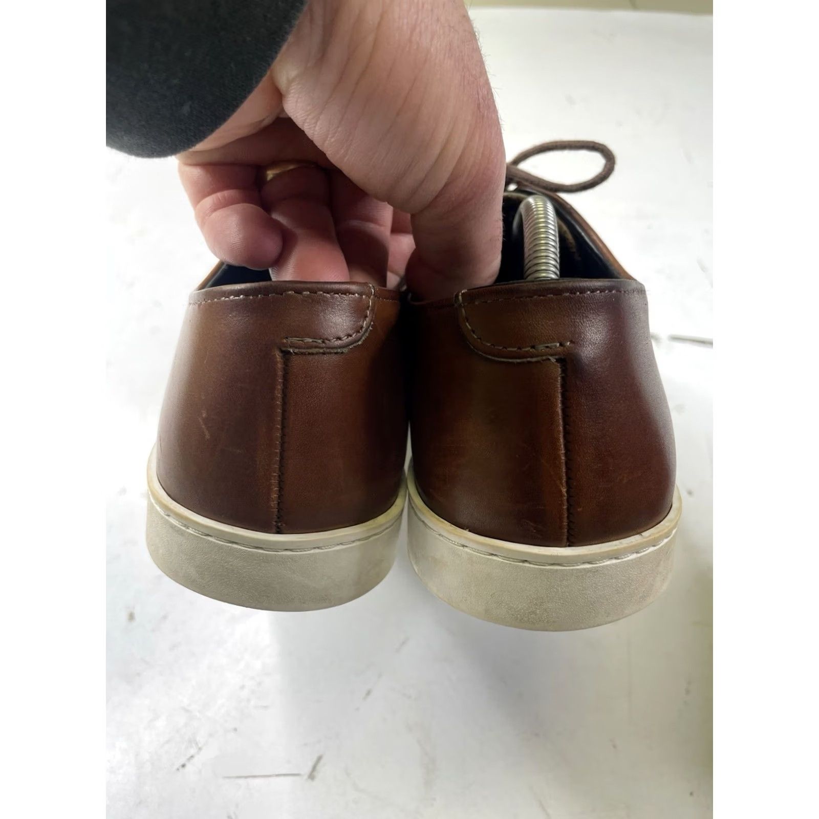 Allen Edmonds Allen Edmonds PARK AVENUE Men's Oxford Dress Shoes Size 7 D Brown Leather Shoes Size US 7 / EU 40 - 6 Thumbnail