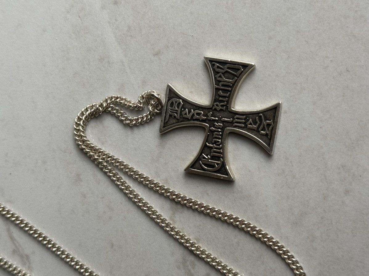 RARE* Enfants Riches Deprimes Silver Cross Necklace