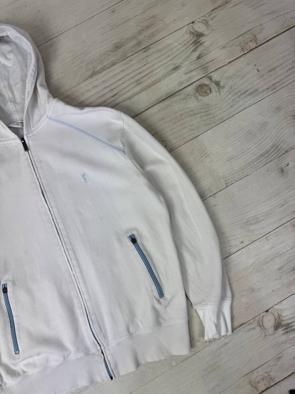 Yves Saint Laurent Vintage Yves Saint Laurent YSL Zip Up Hoodie Size US S / EU 44-46 / 1 - 4 Thumbnail