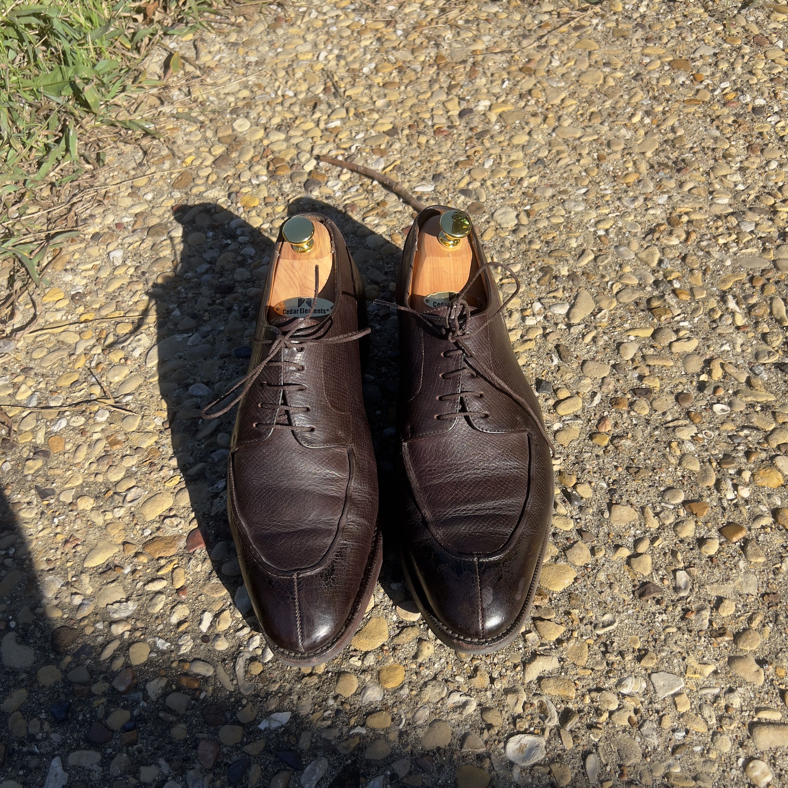 Sons of Henrey Sons of henrey split toe derby dark brown 10.5 us Size US 10.5 / EU 43-44 - 1 Thumbnail