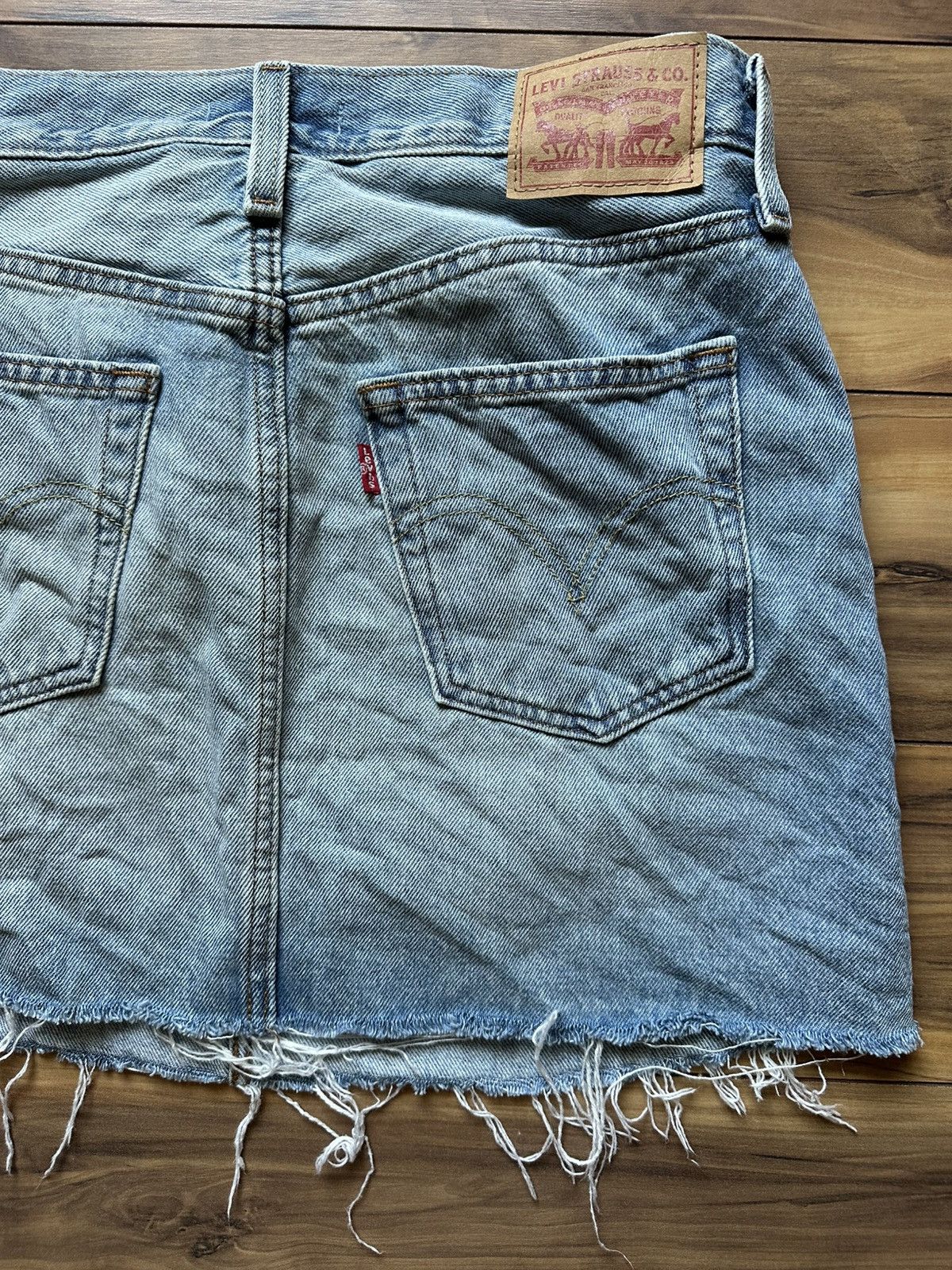 Other Icon blue mini skirt Size 27" / US 4 / IT 40 - 7 Thumbnail