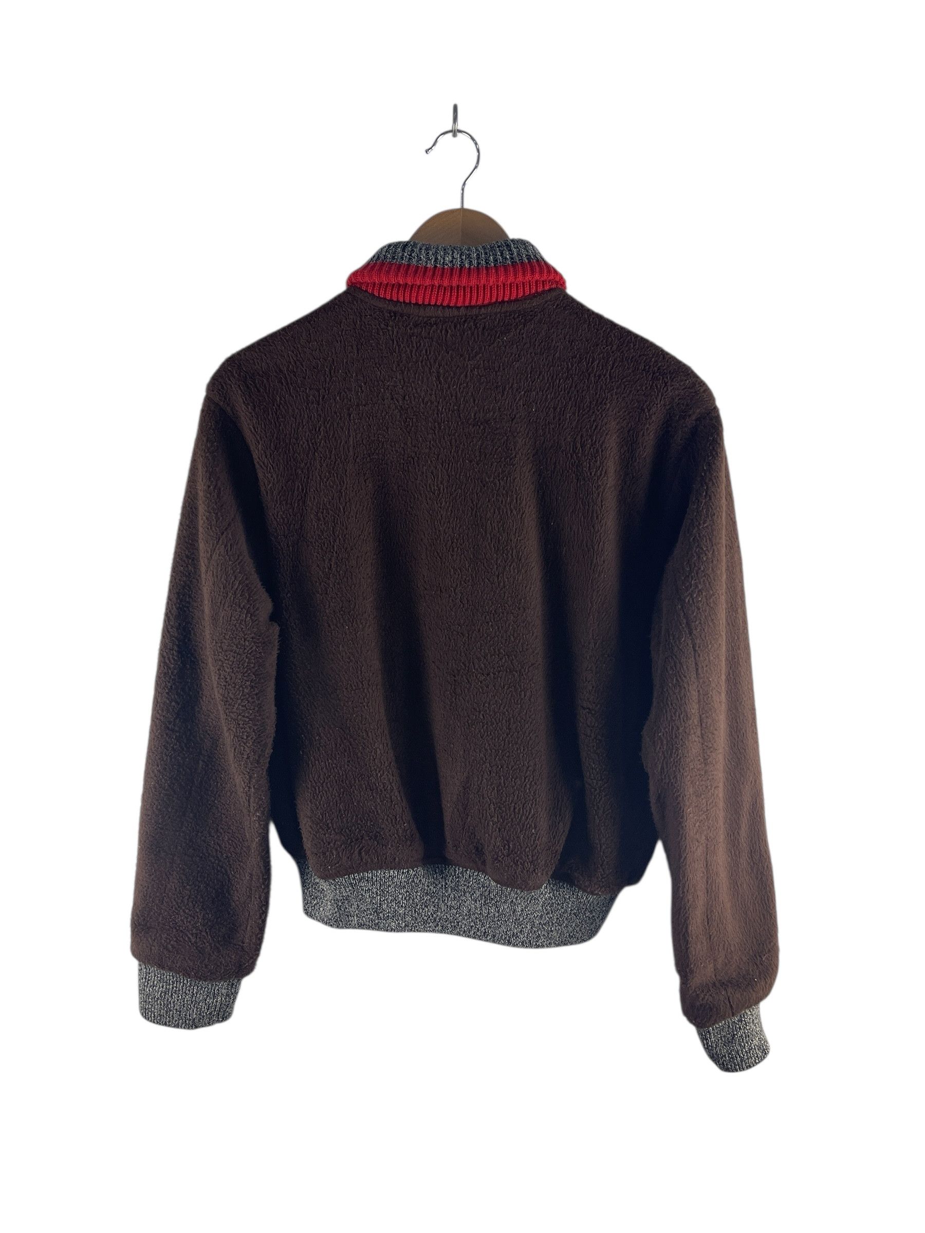 Sugar Cane Vintage Style Eyes Sugar Cane Fleece Bomber Jacket Size US M / EU 48-50 / 2 - 2 Thumbnail