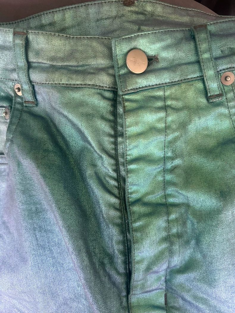 Rick Owens Rick Owens 23SS EDFU SLQ Bolan Bootcut Dazzling Laser Pant Size US 29 - 4 Thumbnail