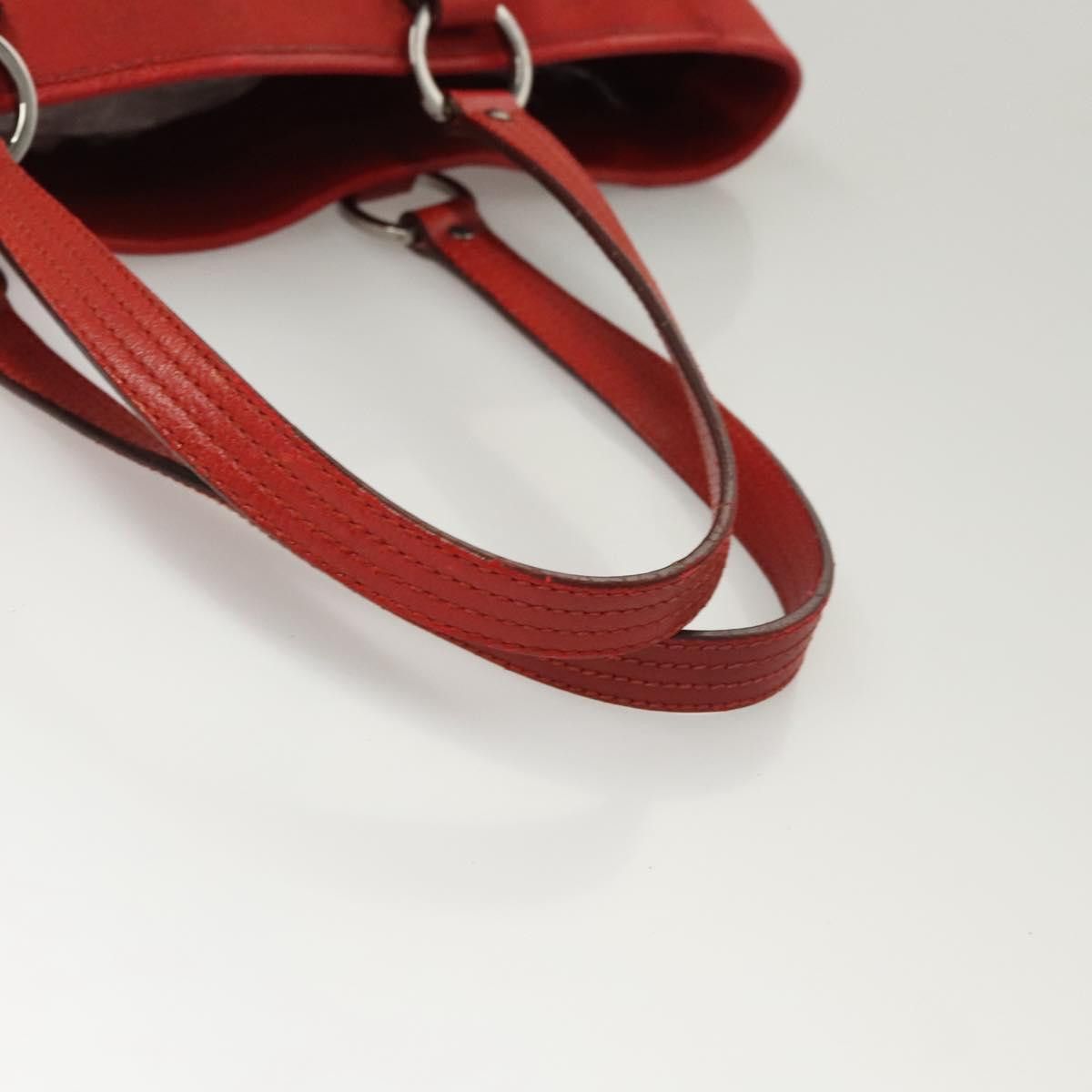 Gucci GUCCI GG Canvas Shoulder Bag Red Size ONE SIZE - 7 Thumbnail