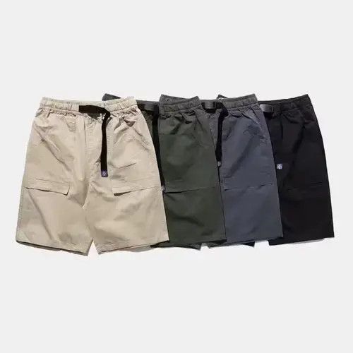 Highest Tendencies 20SS Indigo Union Japan Khaki Minimal Shorts Size US 33 - 3 Thumbnail