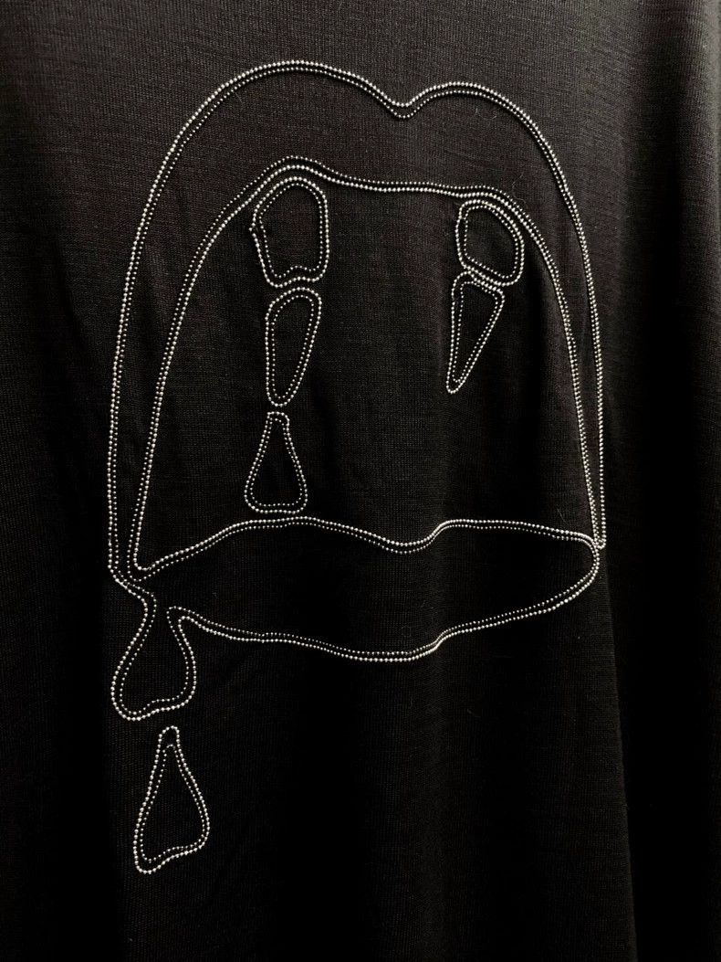 Saint Laurent Paris Saint Laurent Paris Blood Teeth Sparkling Diamond Silk Shor Size US M / EU 48-50 / 2 - 3 Thumbnail