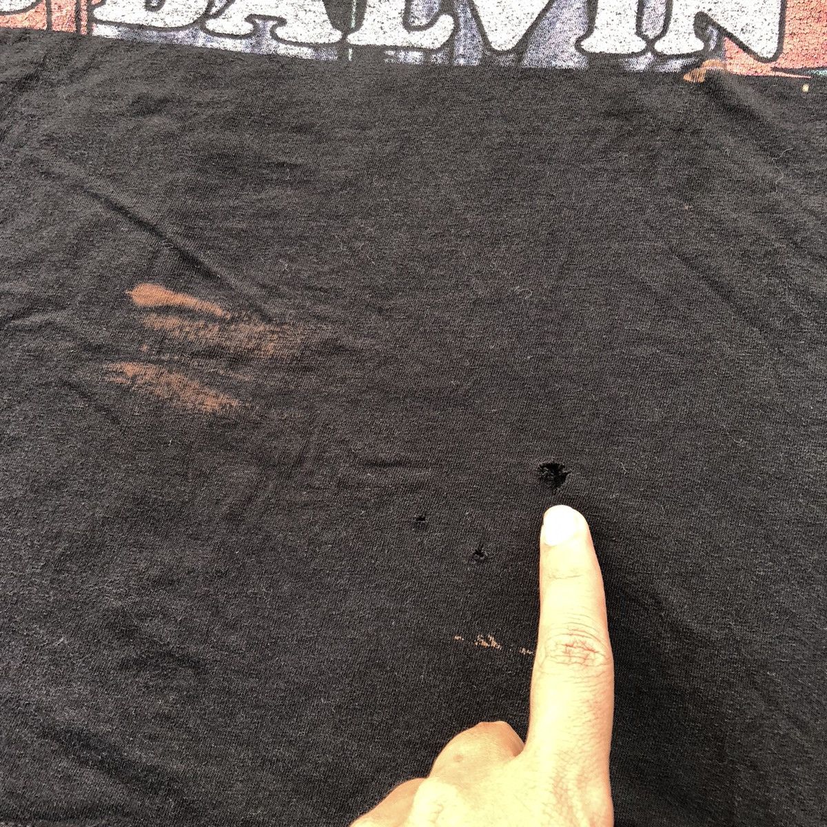 Band Tees Thrashed Faded J Balvin Tour T Shirt Size US L / EU 52-54 / 3 - 10 Thumbnail