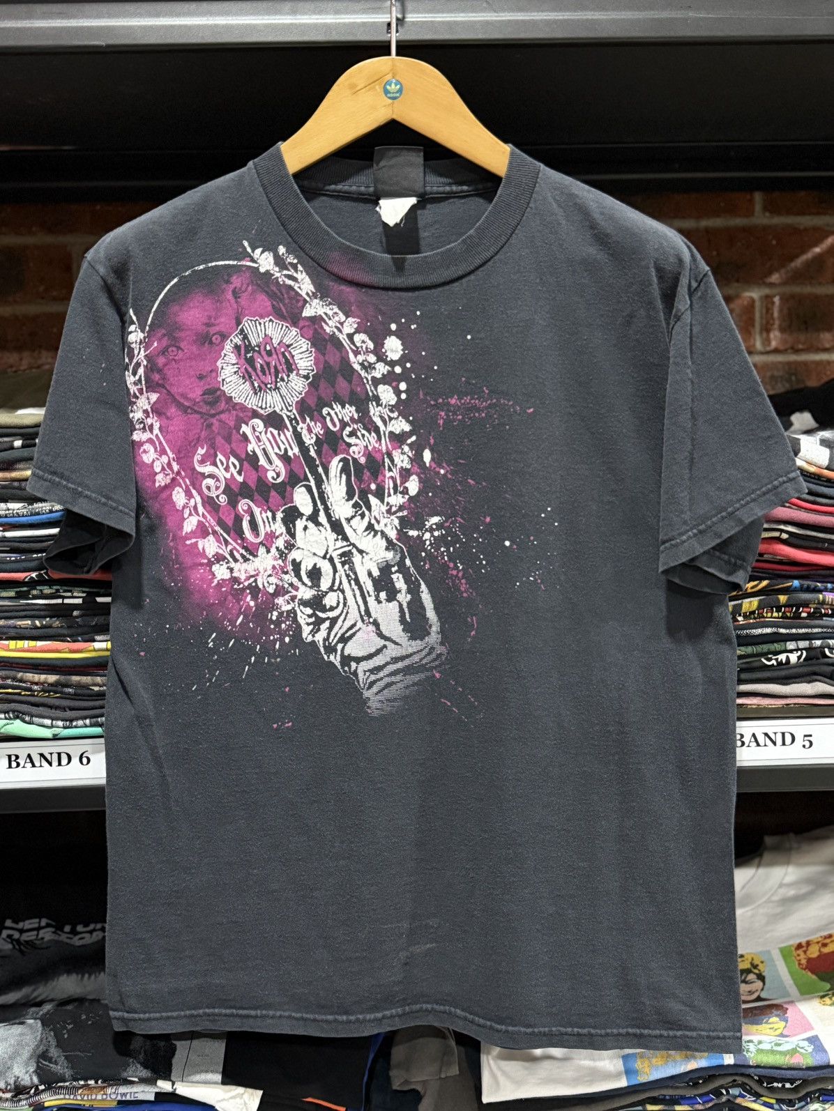 Band Tees × Vintage Vintage Korn Promo By Giant Faded Tee Size US M / EU 48-50 / 2 - 1 Thumbnail