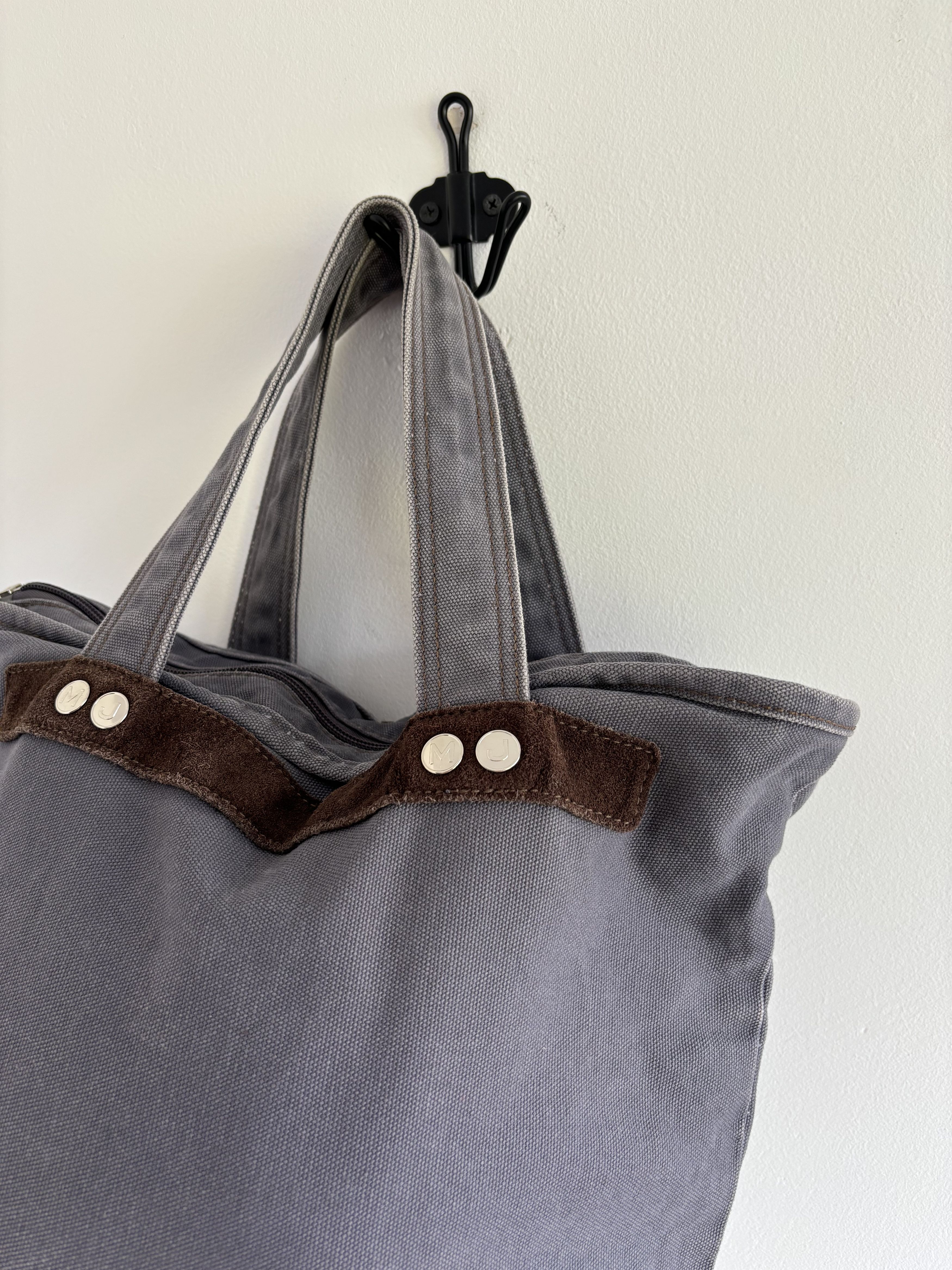 Marc Jacobs Vintage Jacobs By Marc Jacobs Canvas Distressed Tote Bag Size ONE SIZE - 6 Thumbnail