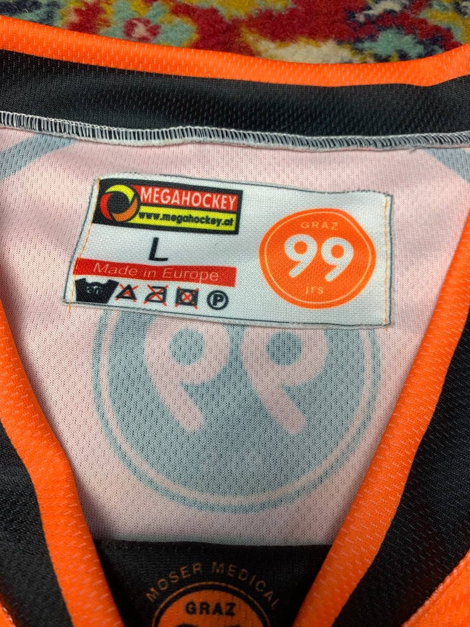 NHL × Vintage GRAZ 99ERS FREDERIC CLOUTIER AUSTRIA ICE HOCKEY JERSEY Size US L / EU 52-54 / 3 - 2 Thumbnail