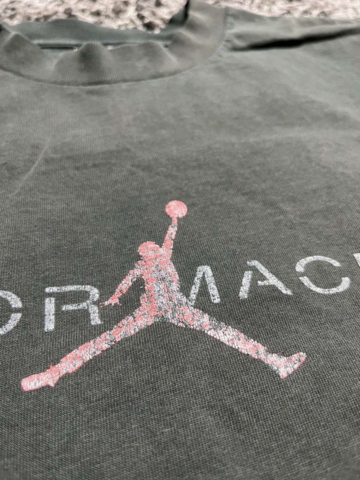 Nike NIKE “MAN OR MACHINE” JORDAN VINTAGE COTTON NBA TEE Size US L / EU 52-54 / 3 - 6 Thumbnail