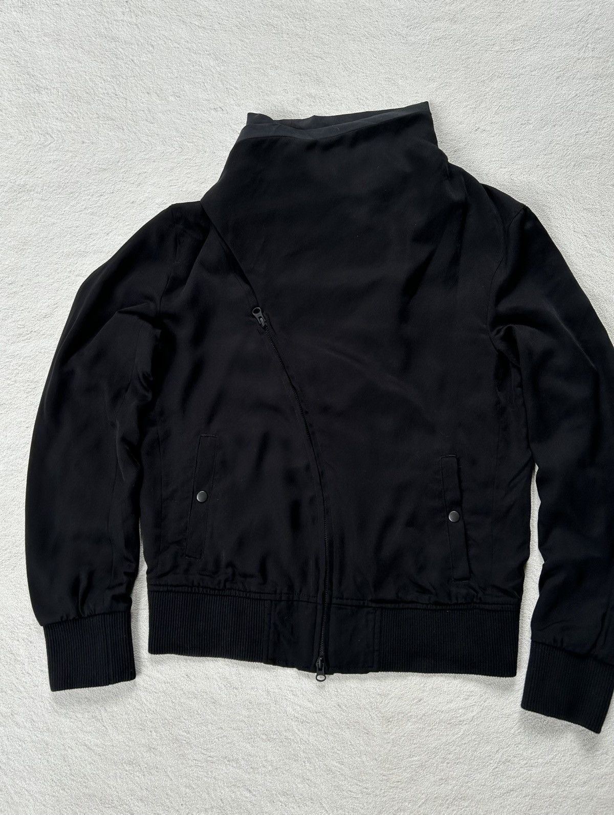 14th Addiction 2000s The Twelve Drape neck Asymmetric Jacket Size US M / EU 48-50 / 2 - 2 Thumbnail