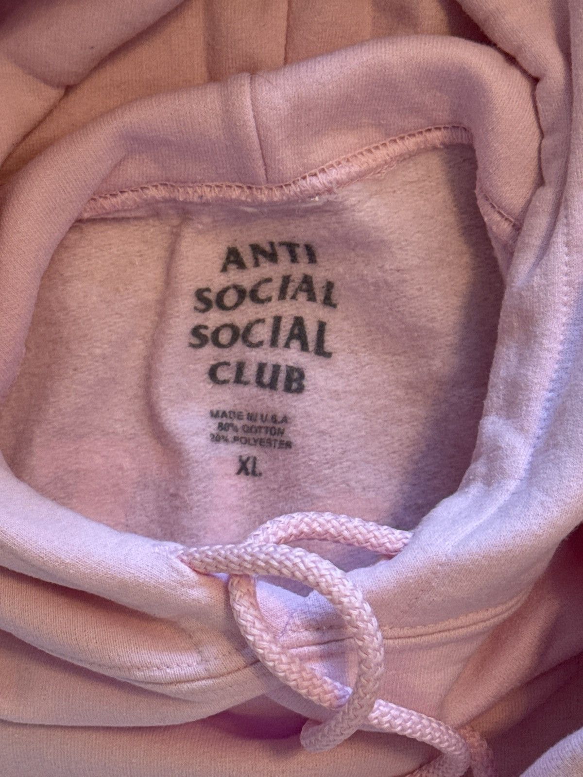 Anti Social Social Club Anti Social Social Club Hoodie Size US XL / EU 56 / 4 - 4 Thumbnail