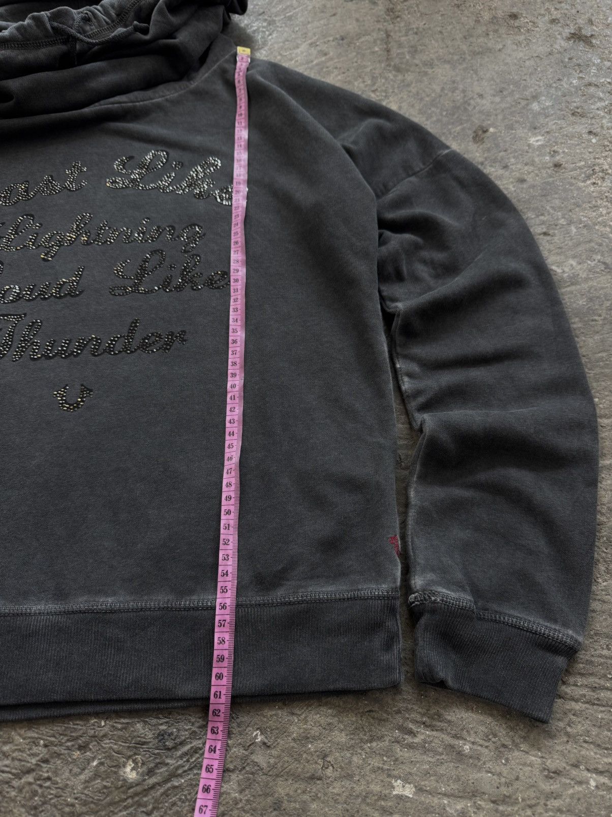 True Religion True Religion Rare Hoodie Washed Size US XS / EU 42 / 0 - 12 Thumbnail