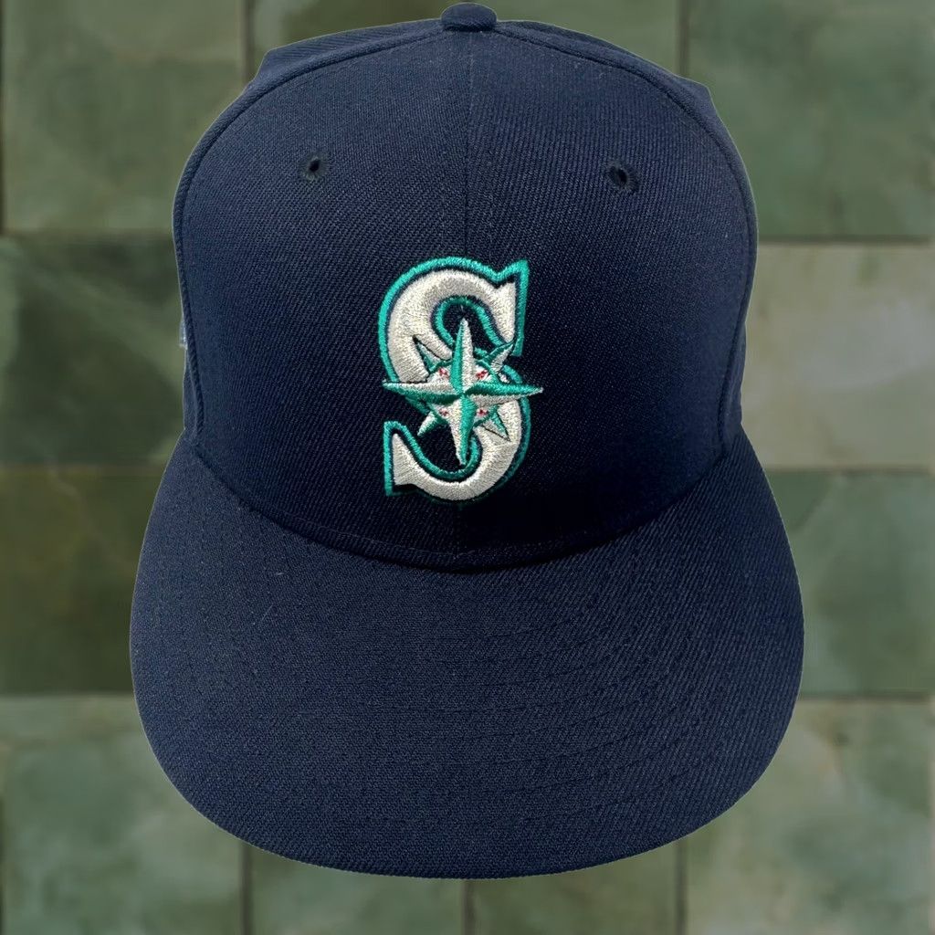 New Era Seattle Mariners 2023 All Star Game On-Field New Era Hat 59FIFTY Fitted Size 7 Blue Football? Size ONE SIZE - 1 Thumbnail
