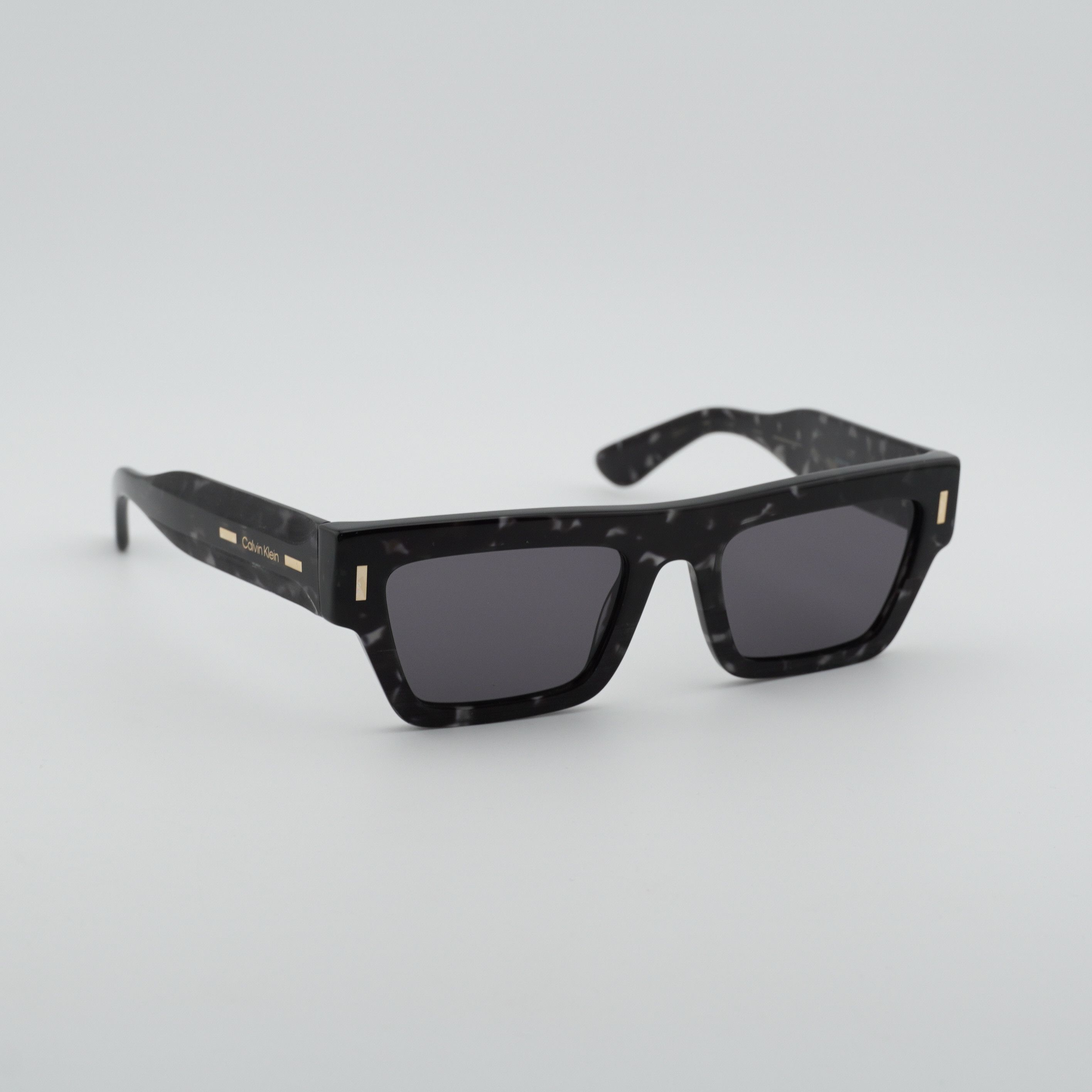 Calvin Klein Calvin Klein CK25510S 223 Unisex Sunglasses Grey Rectangle Size ONE SIZE - 7 Thumbnail