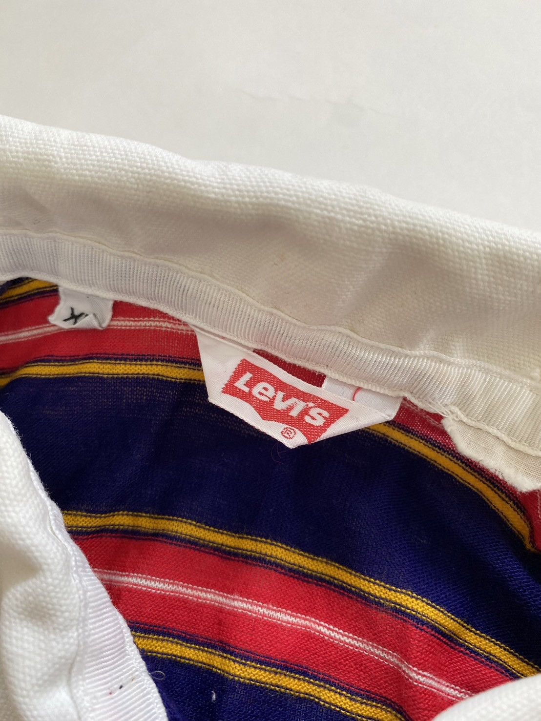 Levi's × Vintage Vintage Levi’s Striped Long Sleeve Size US XL / EU 56 / 4 - 2 Thumbnail
