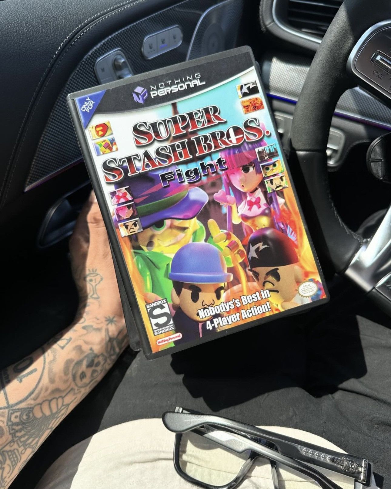 image of Vintage Signed By Blazzy Nothing Personal Super Stash Bros, Men's