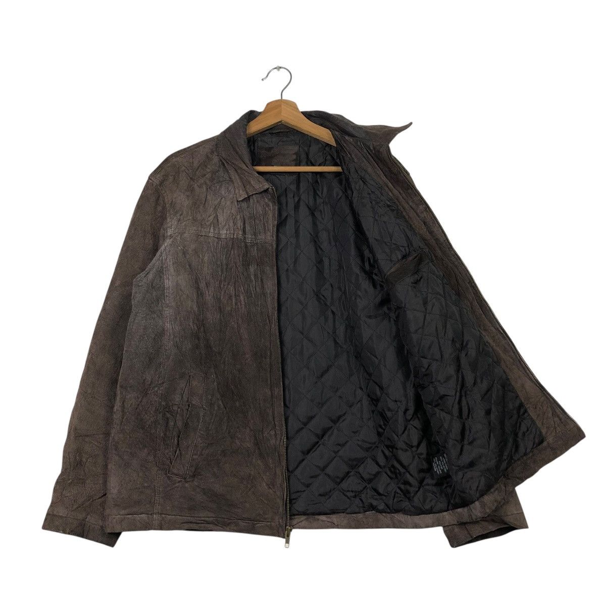 Japanese Brand 🔥VINTAGE BIKER LEATHER JACKET UNBRANDED ISSEY MIYAKE Size US S / EU 44-46 / 1 - 11 Thumbnail