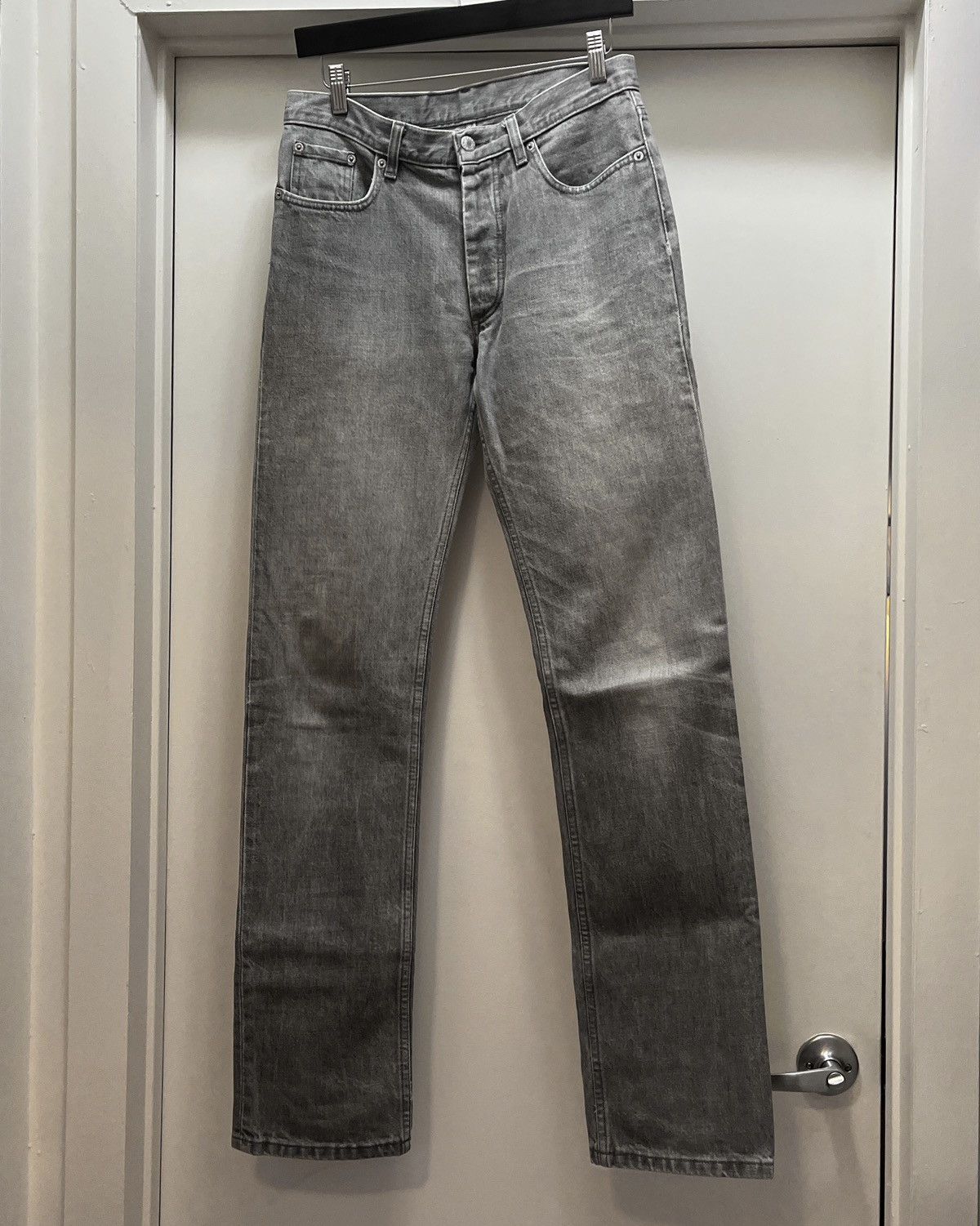 image of Helmut Lang Archive Italian Cut Jeans in Grey, Men's (Size 30)