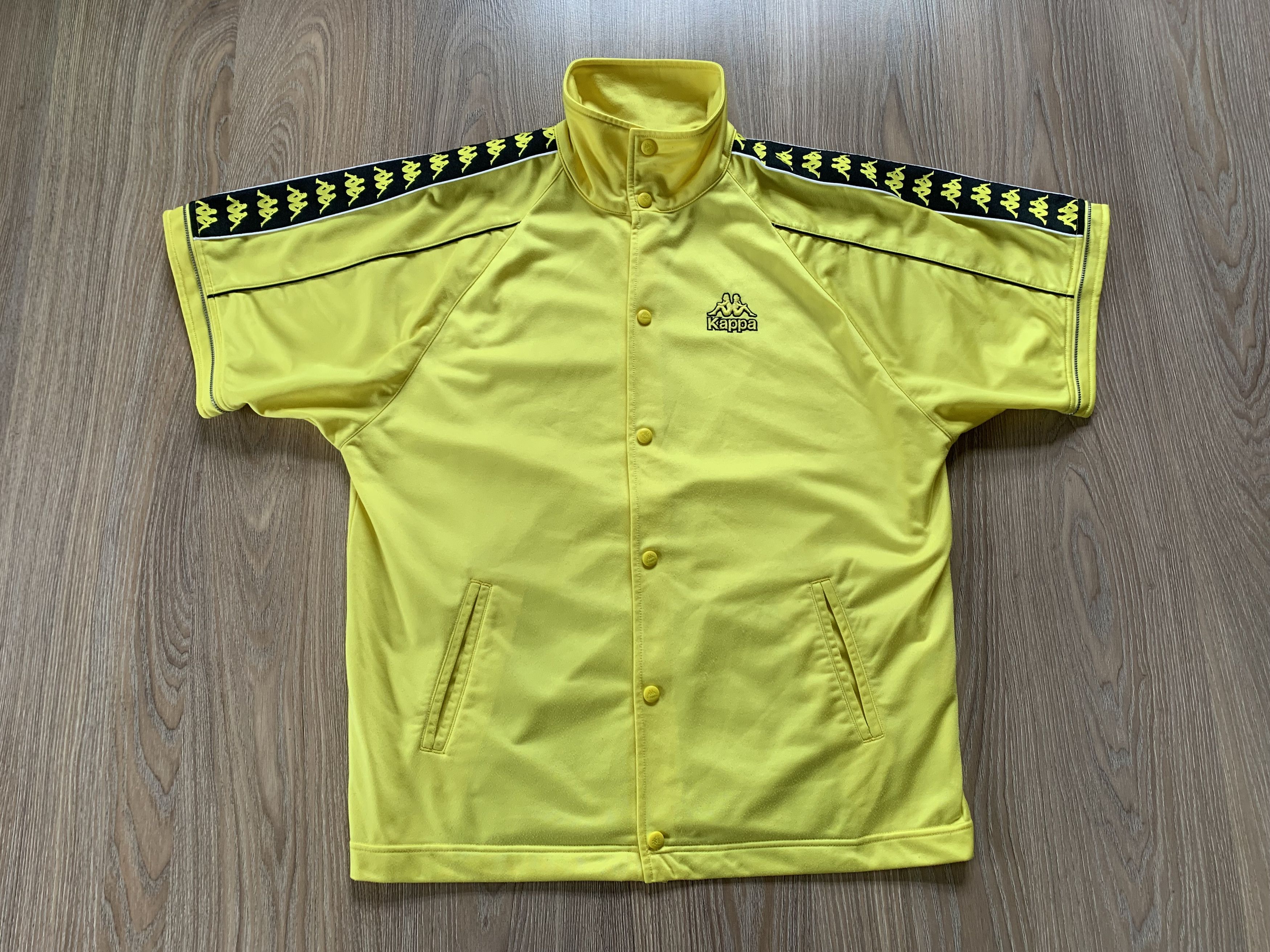 Kappa Vintage Kappa Track Jacket Lampass Short Sleeve Size L / US 10 / IT 46 - 2 Thumbnail