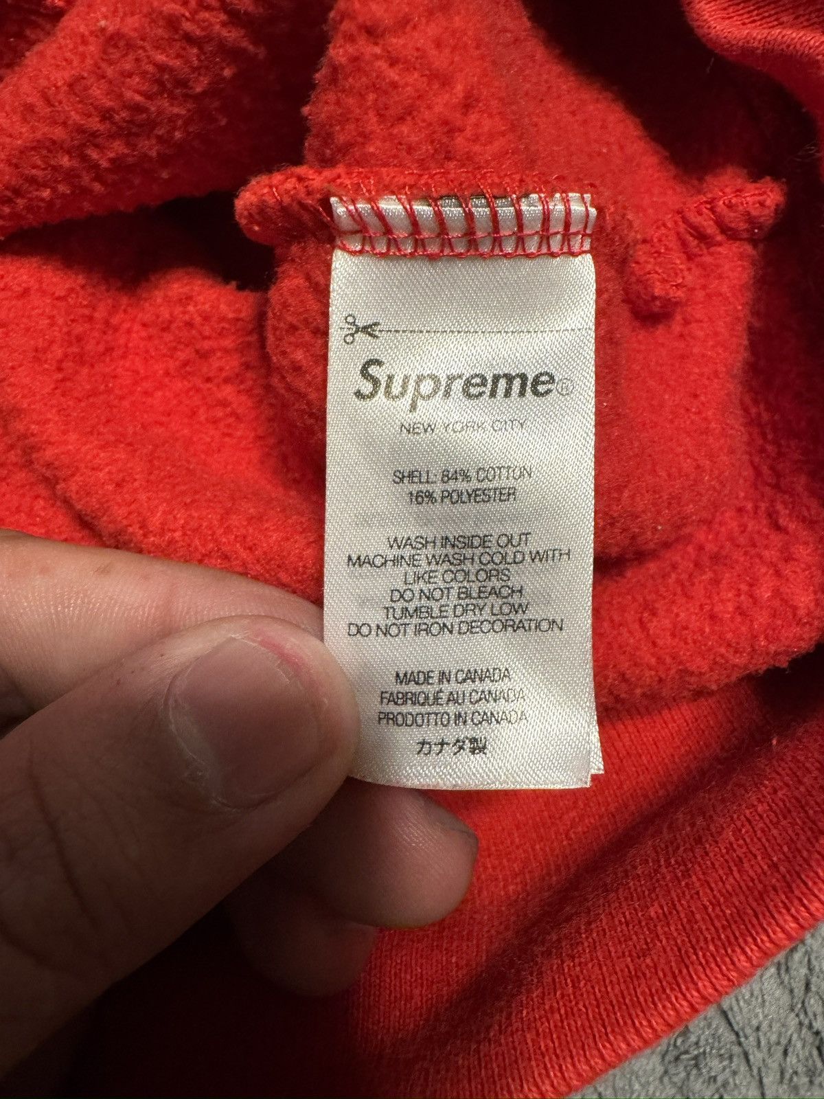 Supreme Supreme Imperial Hooded Sweatshirt Red Circle Logo Size M Size US M / EU 48-50 / 2 - 6 Thumbnail