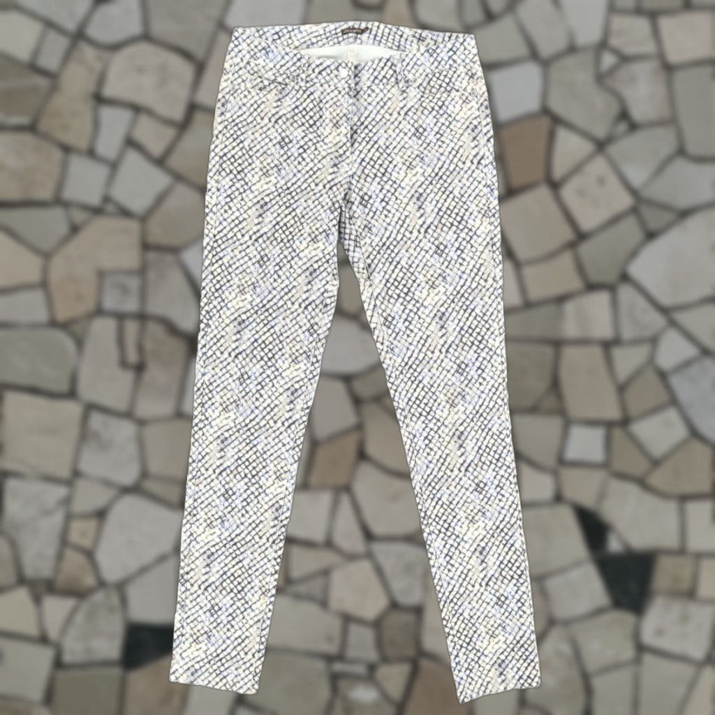J.McLaughlin J McLaughlin Skinny Stretch Canvas Jeans Pants Mult-Colored Patterned Women's 4 Size 27" / US 4 / IT 40 - 1 Thumbnail