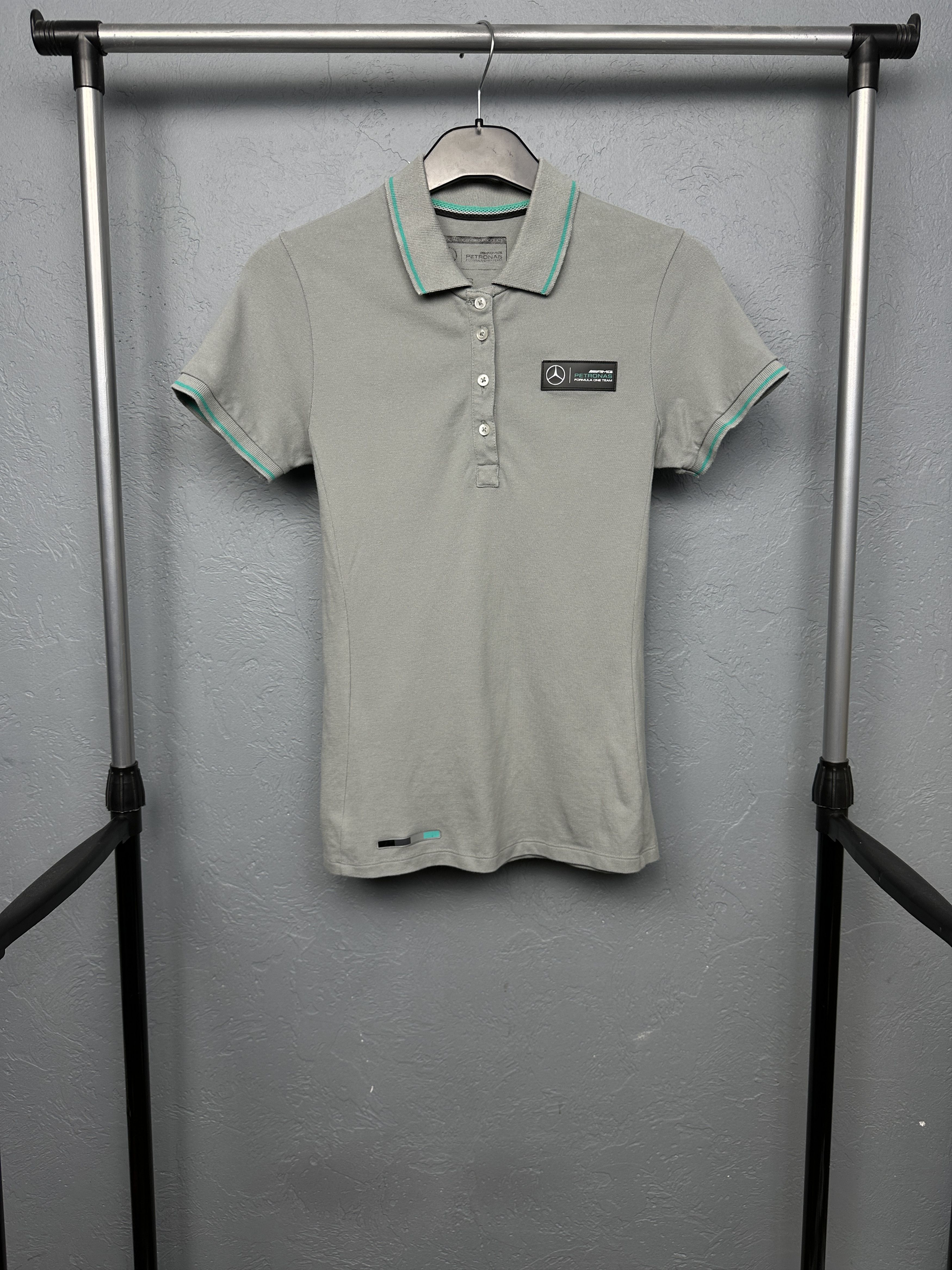 Mercedes-Benz Mercedes Benz AMG Petronas Formula 1 Team Womens Polo Size S / US 4 / IT 40 - 1 Thumbnail