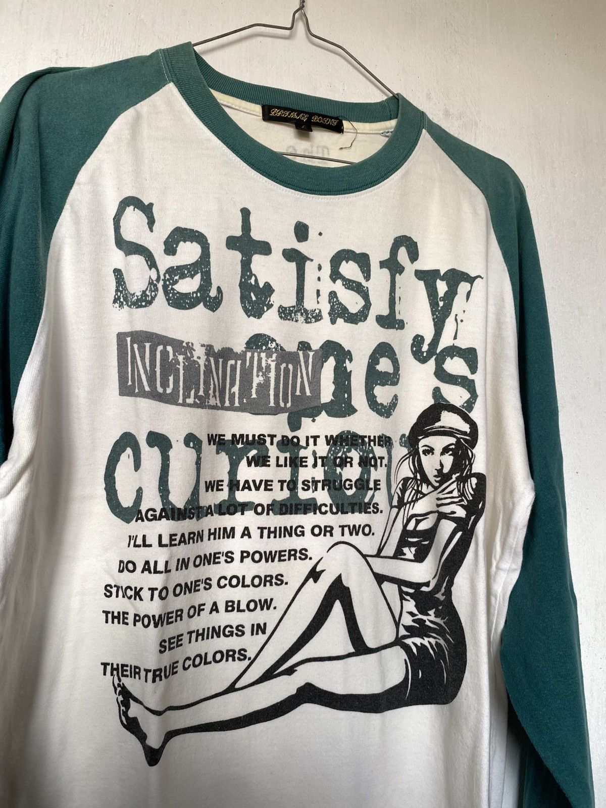 Hysteric Glamour × If Six Was Nine × Japanese Brand Primal Point Girl Poem Hysteric Longsleeve Size US L / EU 52-54 / 3 - 2 Thumbnail