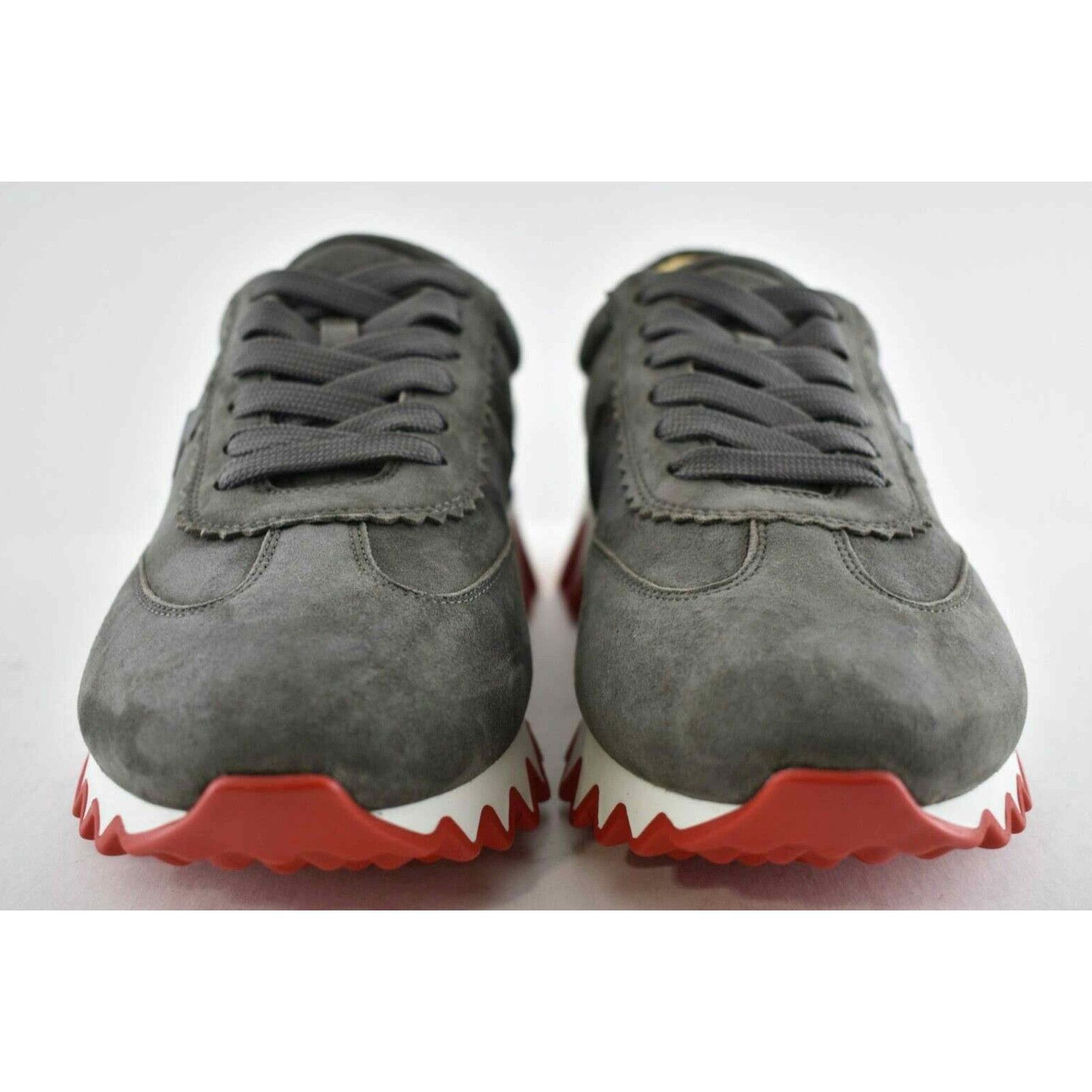 Christian Louboutin Christian Louboutin Mens Loubishark Flat Ombre Brown Suede Size US 8 / EU 41 - 8 Thumbnail