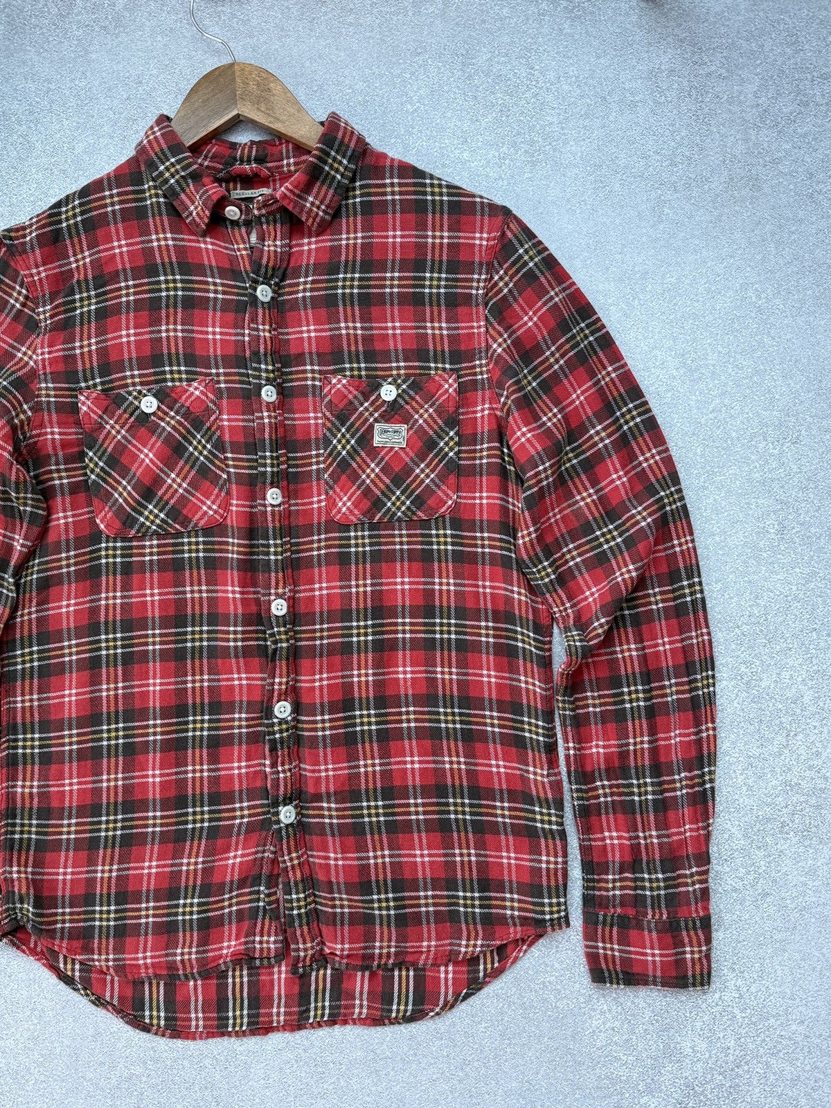 Denim & Supply Ralph Lauren Denim & Supply Ralph Lauren Plaid Flannel Shirt Check Button Size US S / EU 44-46 / 1 - 4 Thumbnail