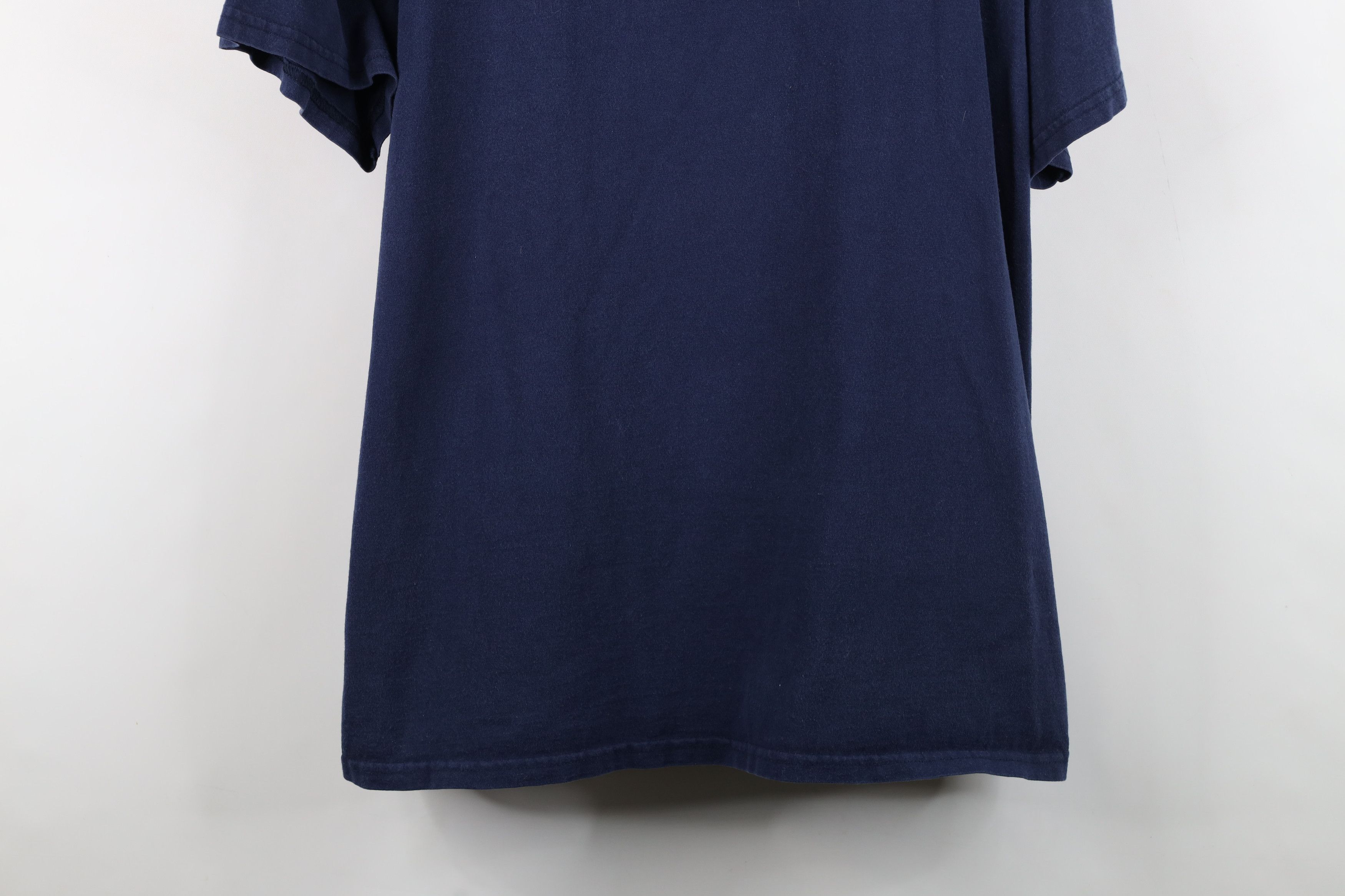 Vintage Vintage 90s Streetwear Eat My Lure Fishing T-Shirt Blue Size US XL / EU 56 / 4 - 3 Thumbnail