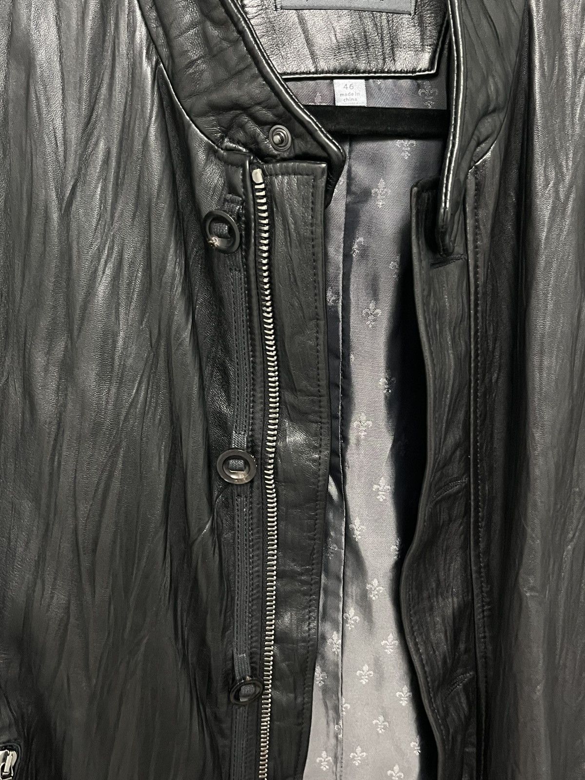 John Varvatos Stand collar leather jacket 36 Size US S / EU 44-46 / 1 - 6 Thumbnail