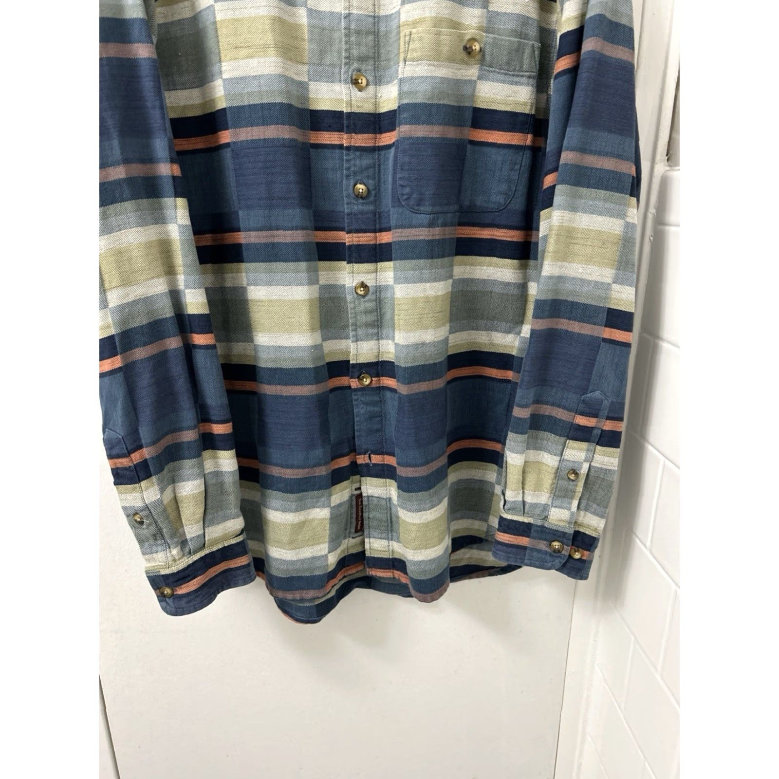 The Territory Ahead The Territory Ahead Shirt Mens M Blue Plaid Long Sleeve Button-Down Pocket Size US M / EU 48-50 / 2 - 3 Thumbnail