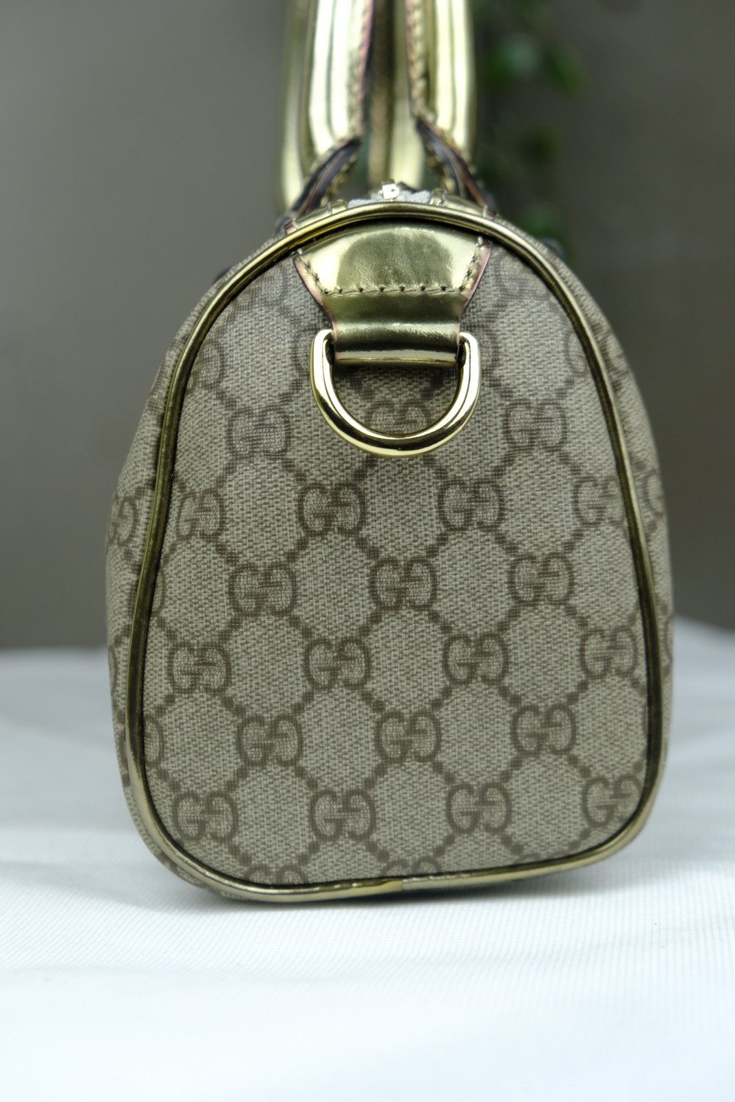Gucci Gucci Handbag GG Supreme 193604 Brown and gold Size ONE SIZE - 10 Thumbnail