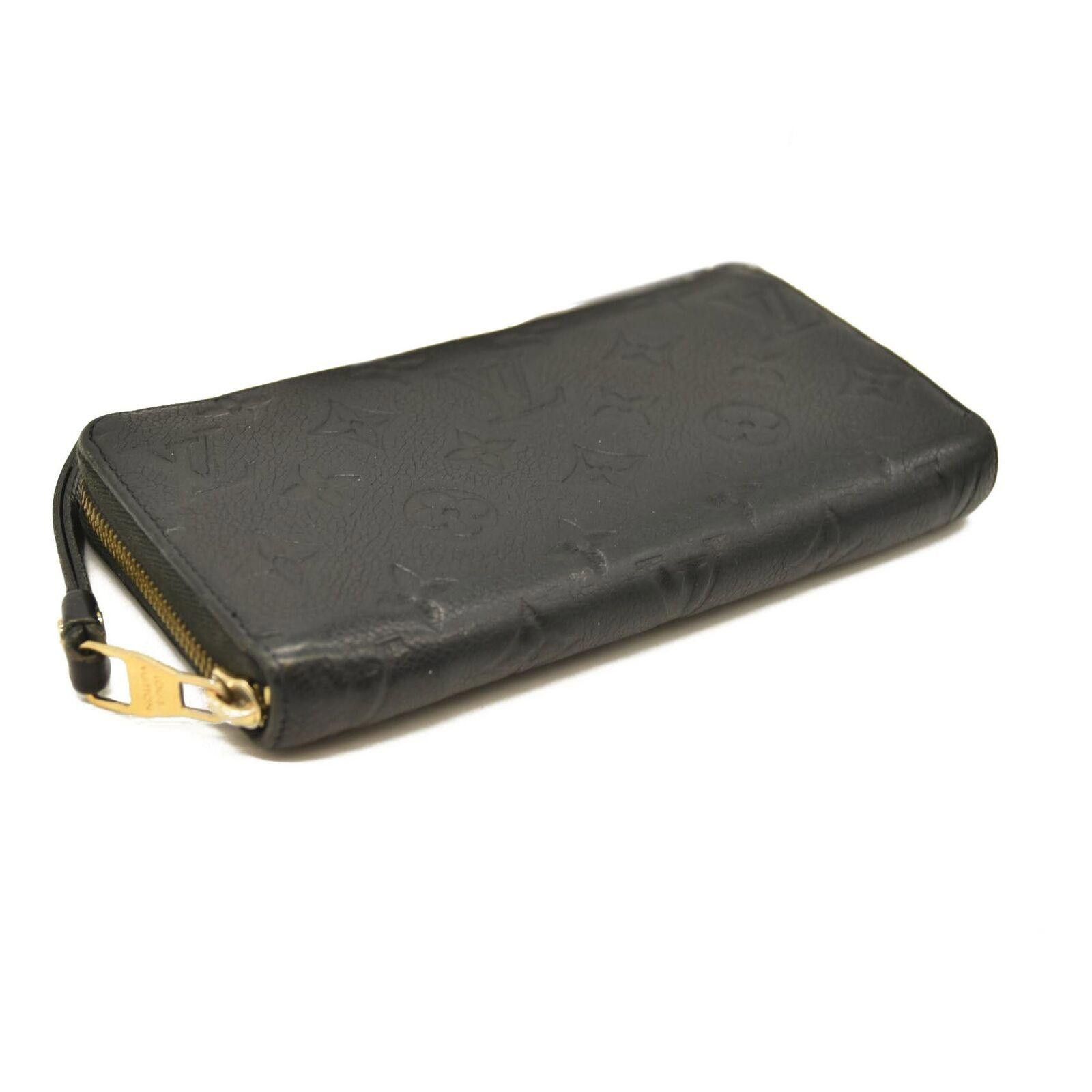 Louis Vuitton Louis Vuitton Empreinte Zippy Wallet Black SP4139 Size ONE SIZE - 3 Thumbnail