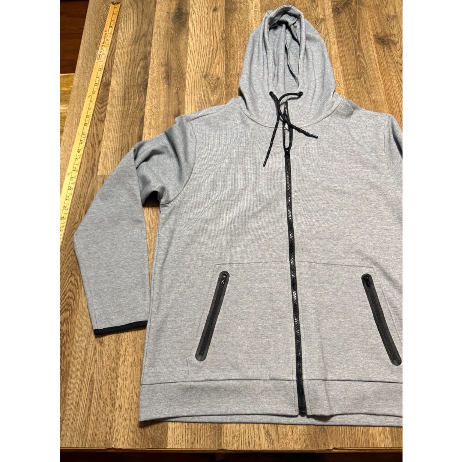 Tek Gear Tek Gear Sweatshirt Mens Size Large Blue Black Full Zip Essential Fleece Size US L / EU 52-54 / 3 - 3 Thumbnail