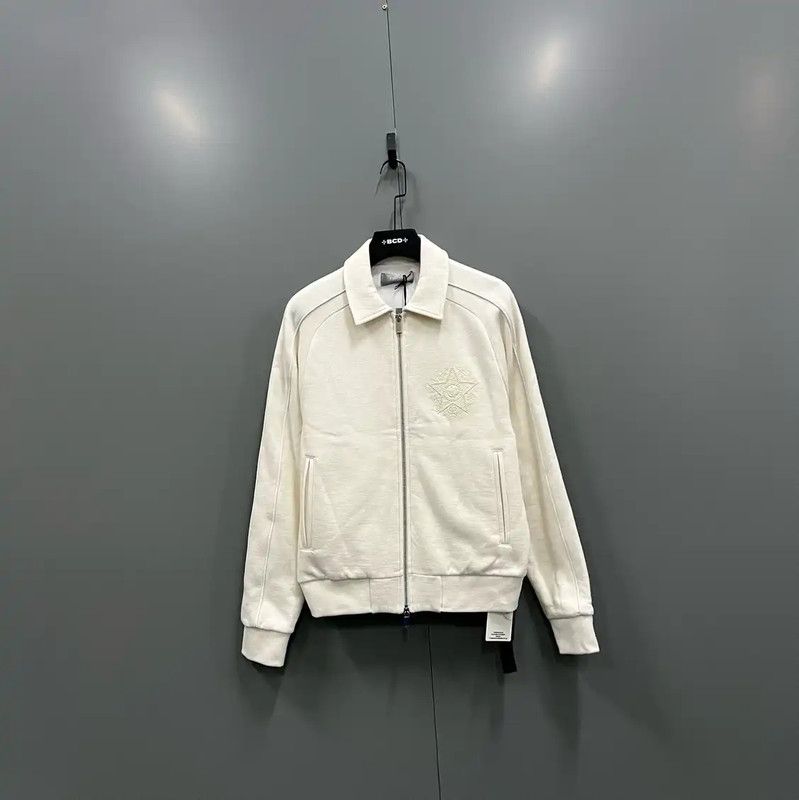 Dior Dior Men's Cream Long Sleeve Jacket 0089 Size US M / EU 48-50 / 2 - 1 Thumbnail