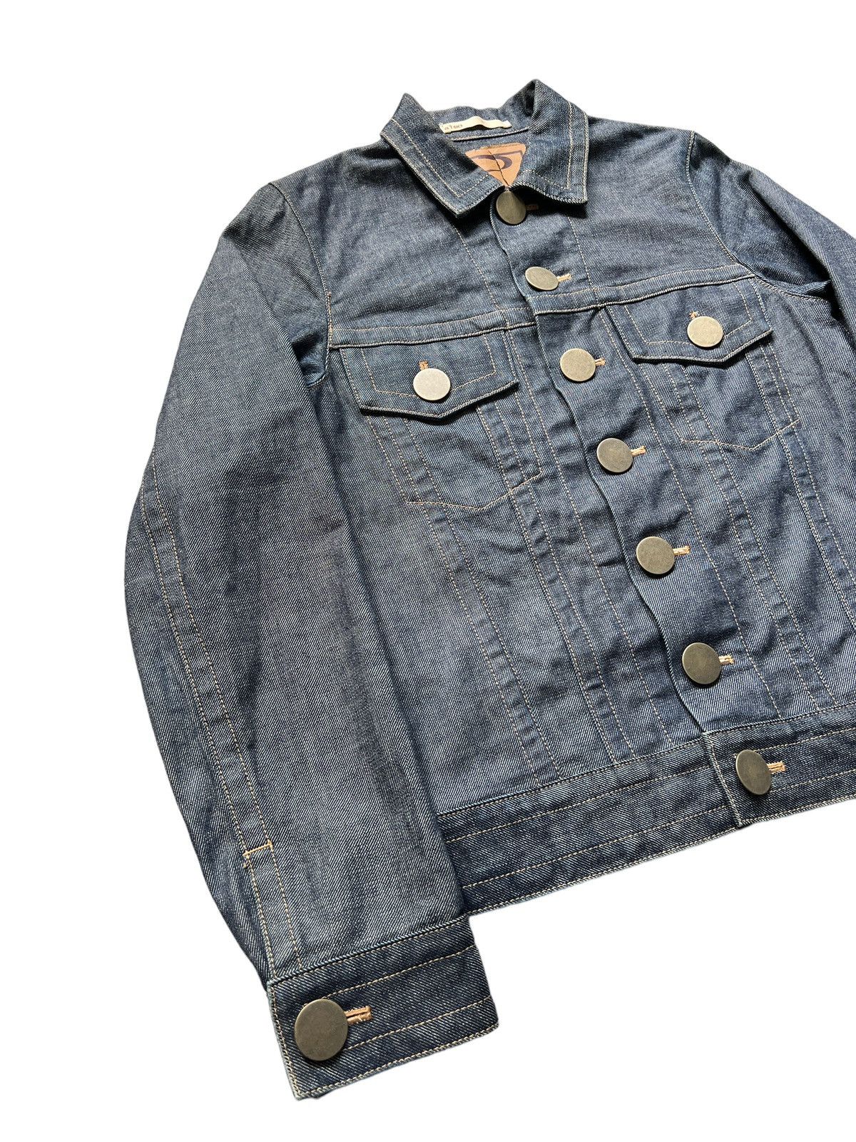 Beauty Beast 1990 Beauty Beast Large Brass Button Denim Jacket Size US M / EU 48-50 / 2 - 6 Thumbnail