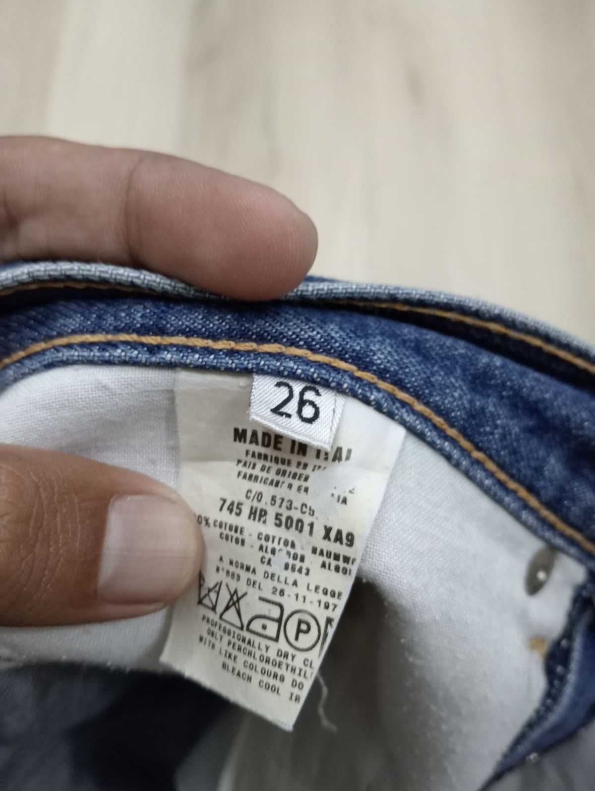 Helmut Lang Helmut Lang Italian Cut raw denim Size US 28 / EU 44 - 5 Thumbnail